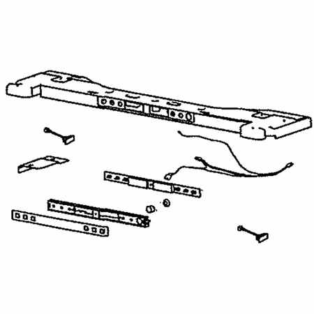 DA97-11802W Samsung Refrigerator Top Table Fr