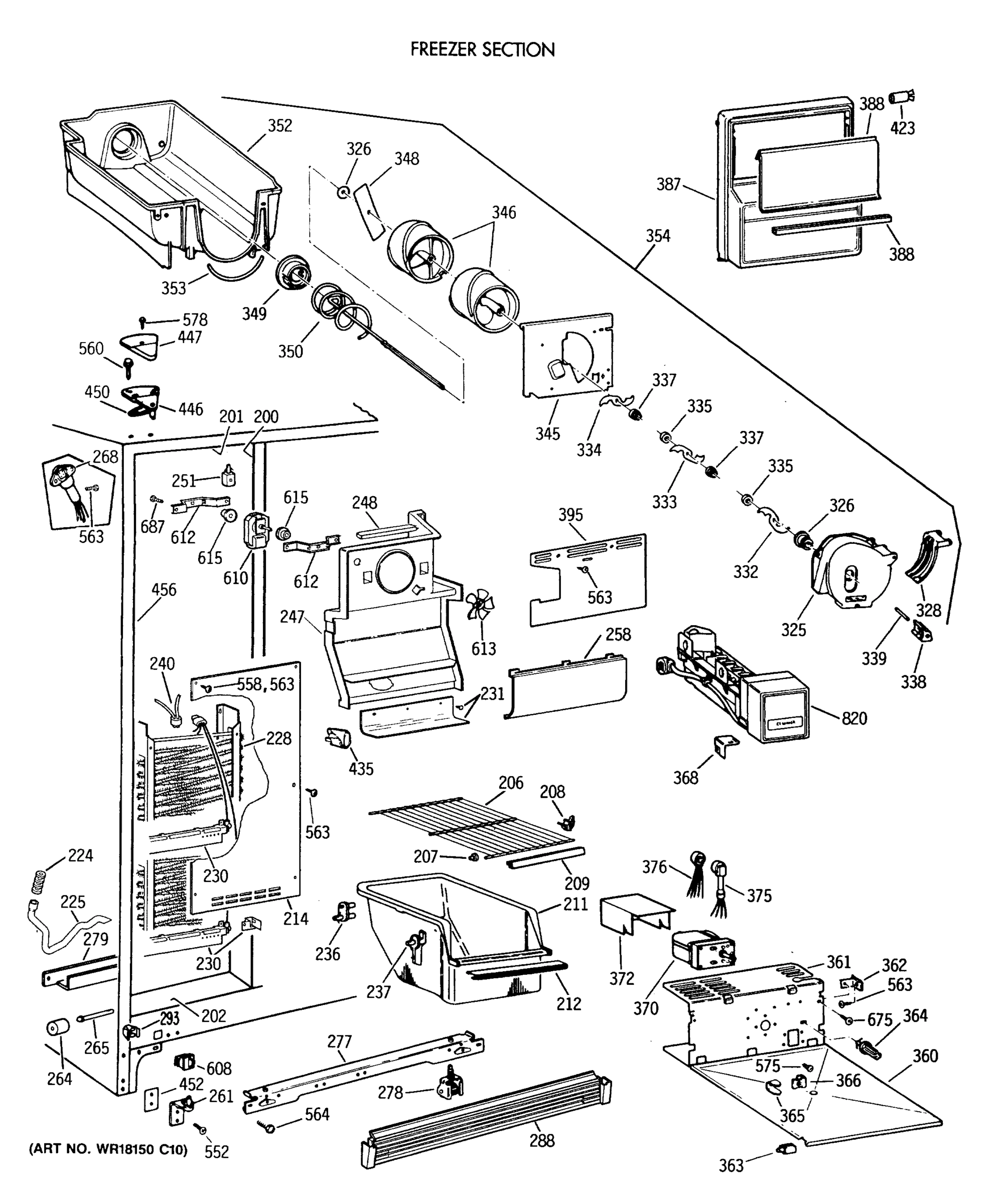 FREEZER SECTION