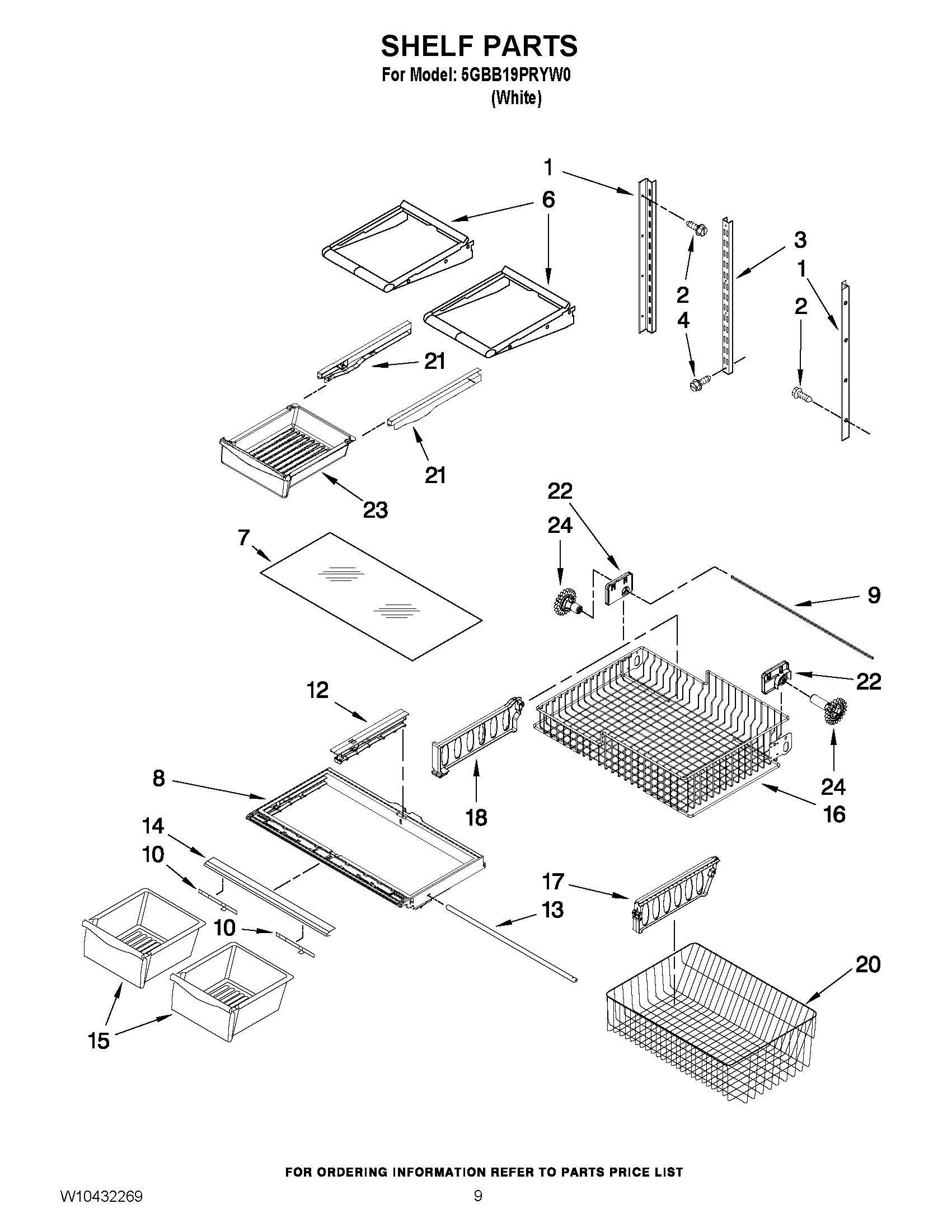 05 - SHELF PARTS