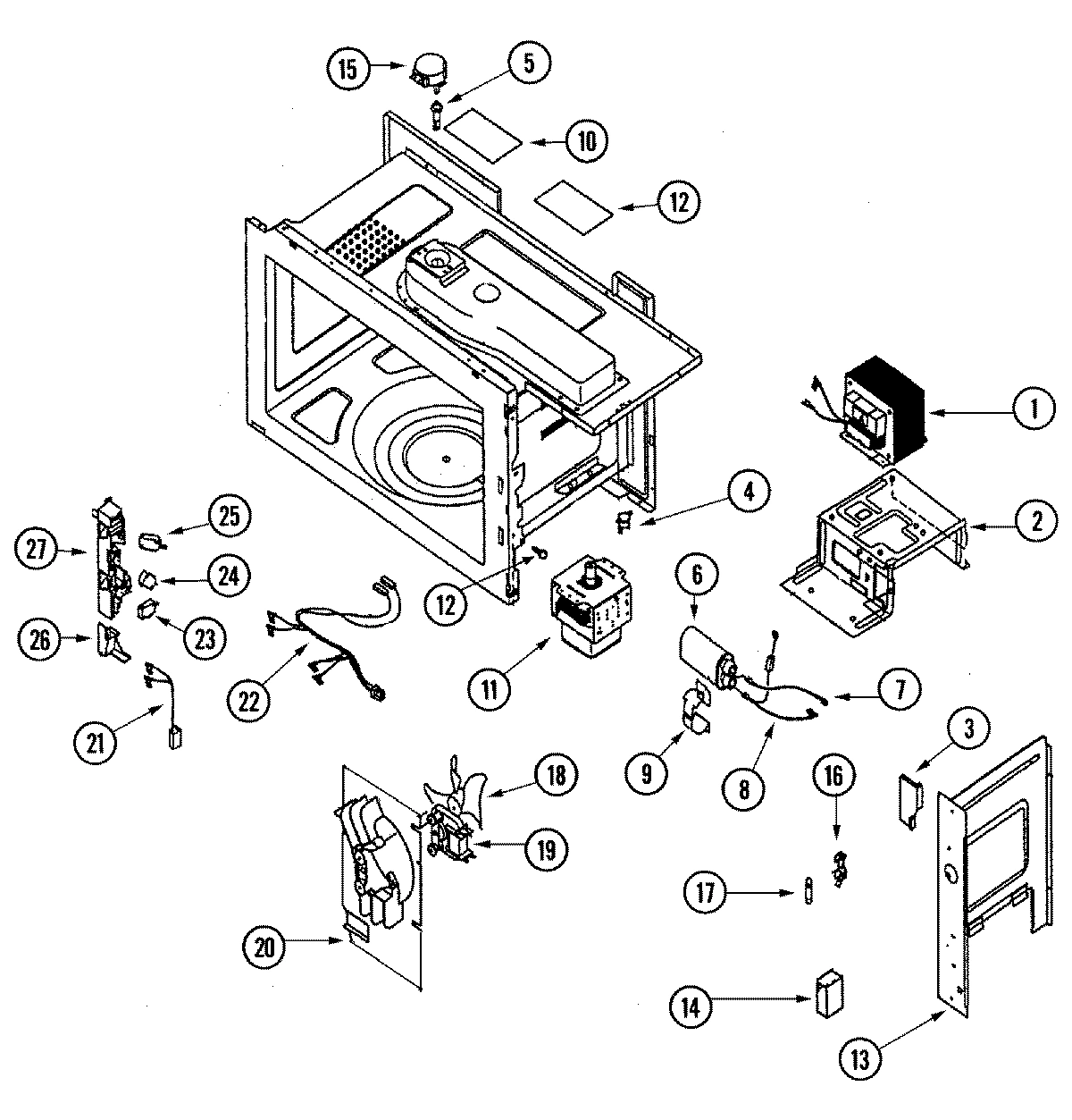 05 - SWITCHES & MICROWAVE PARTS