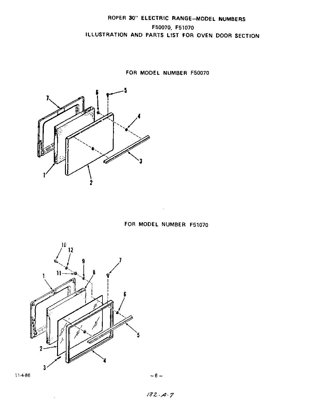 05 - OVEN DOOR