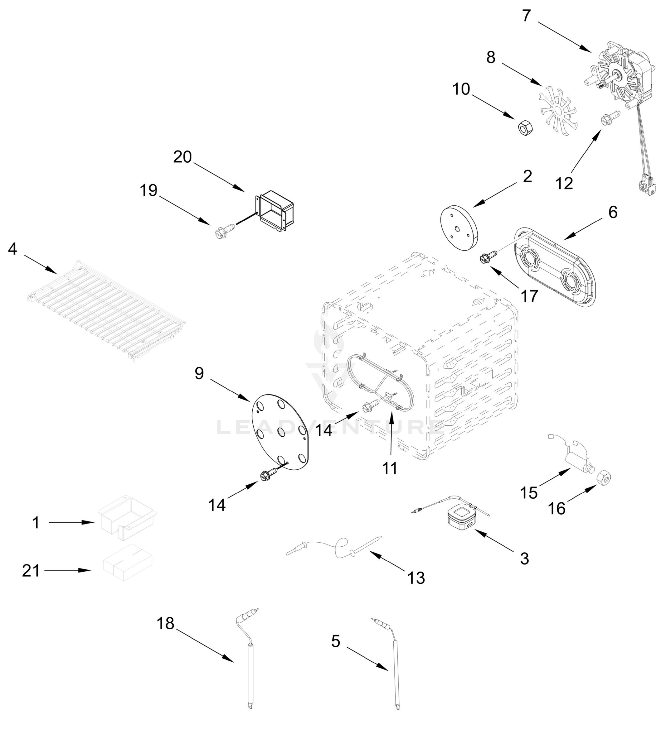INTERNAL OVEN PARTS