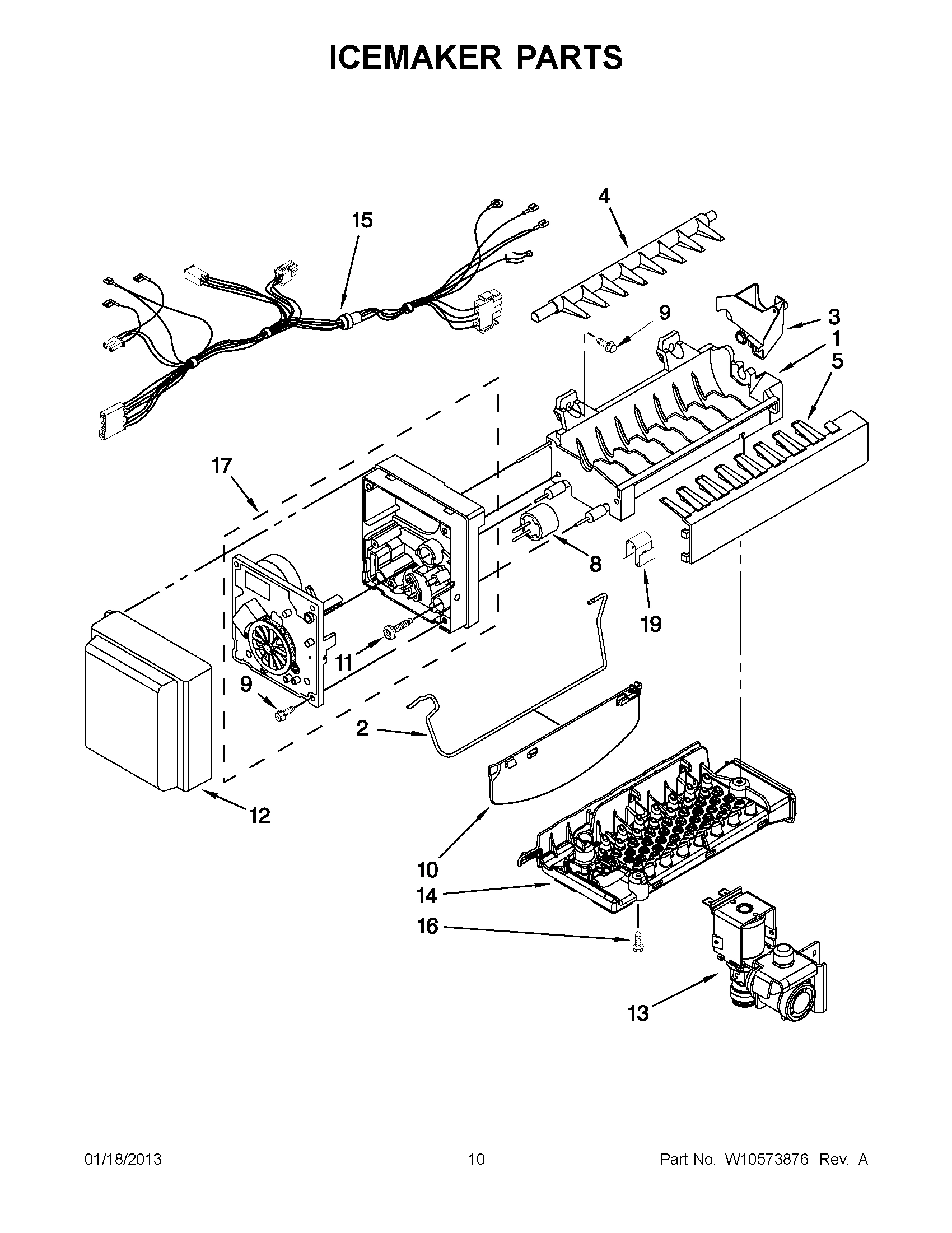 05 - ICEMAKER PARTS