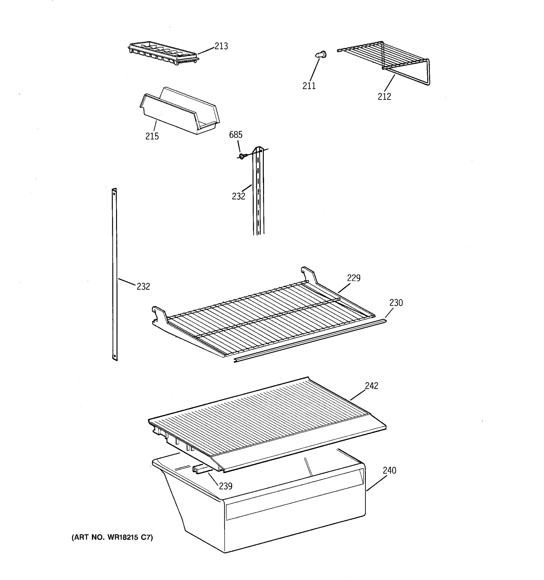 SHELF PARTS