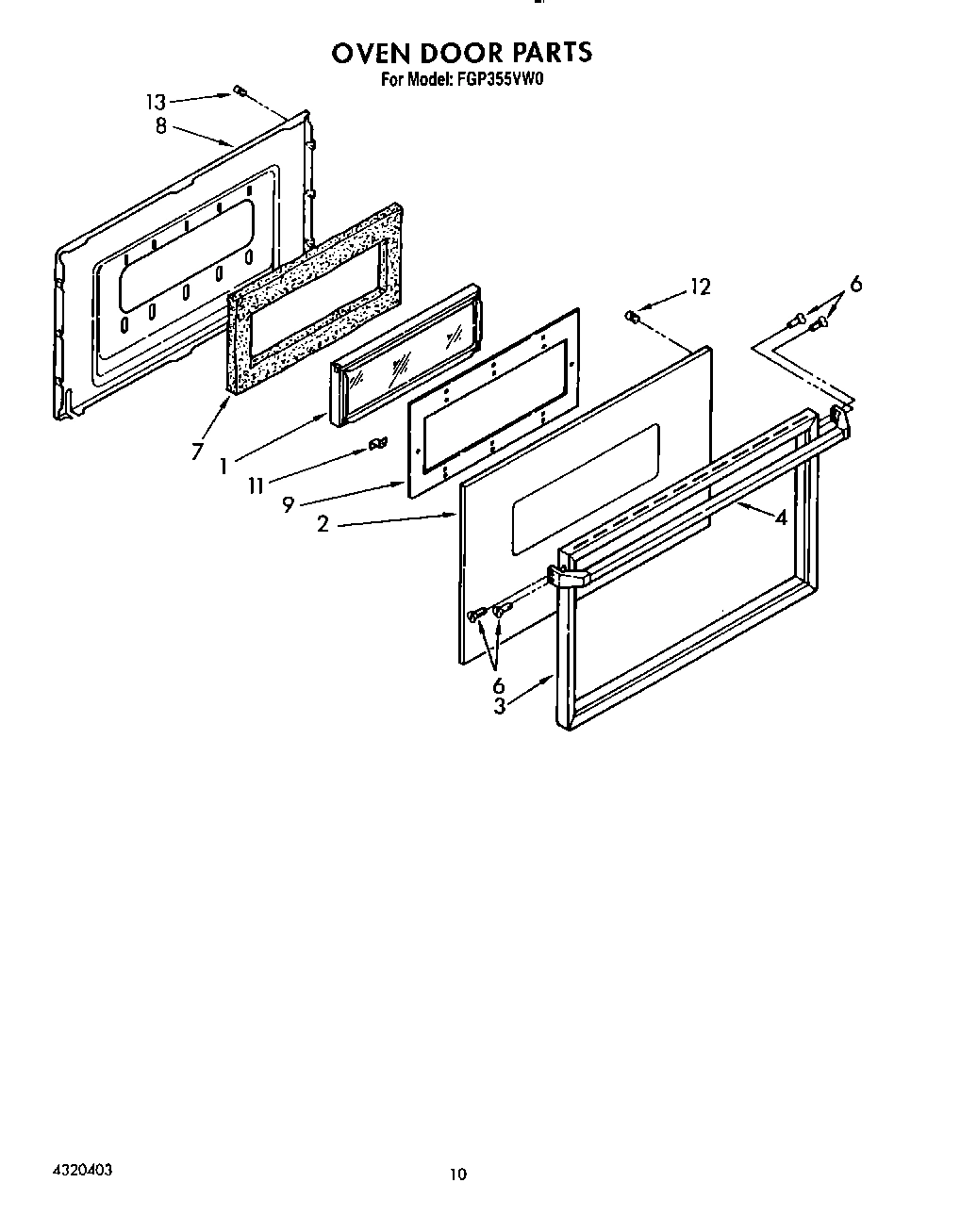 08 - OVEN DOOR, LIT/OPTIONAL