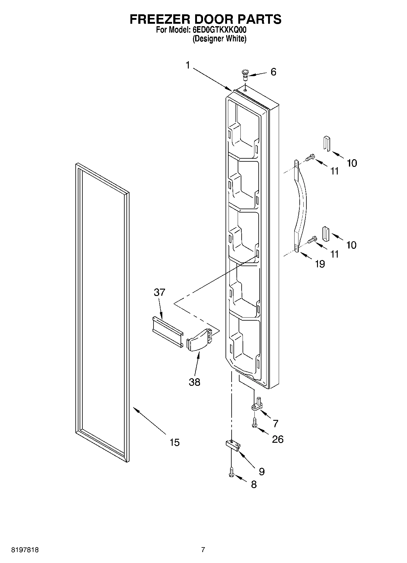 05 - FREEZER DOOR