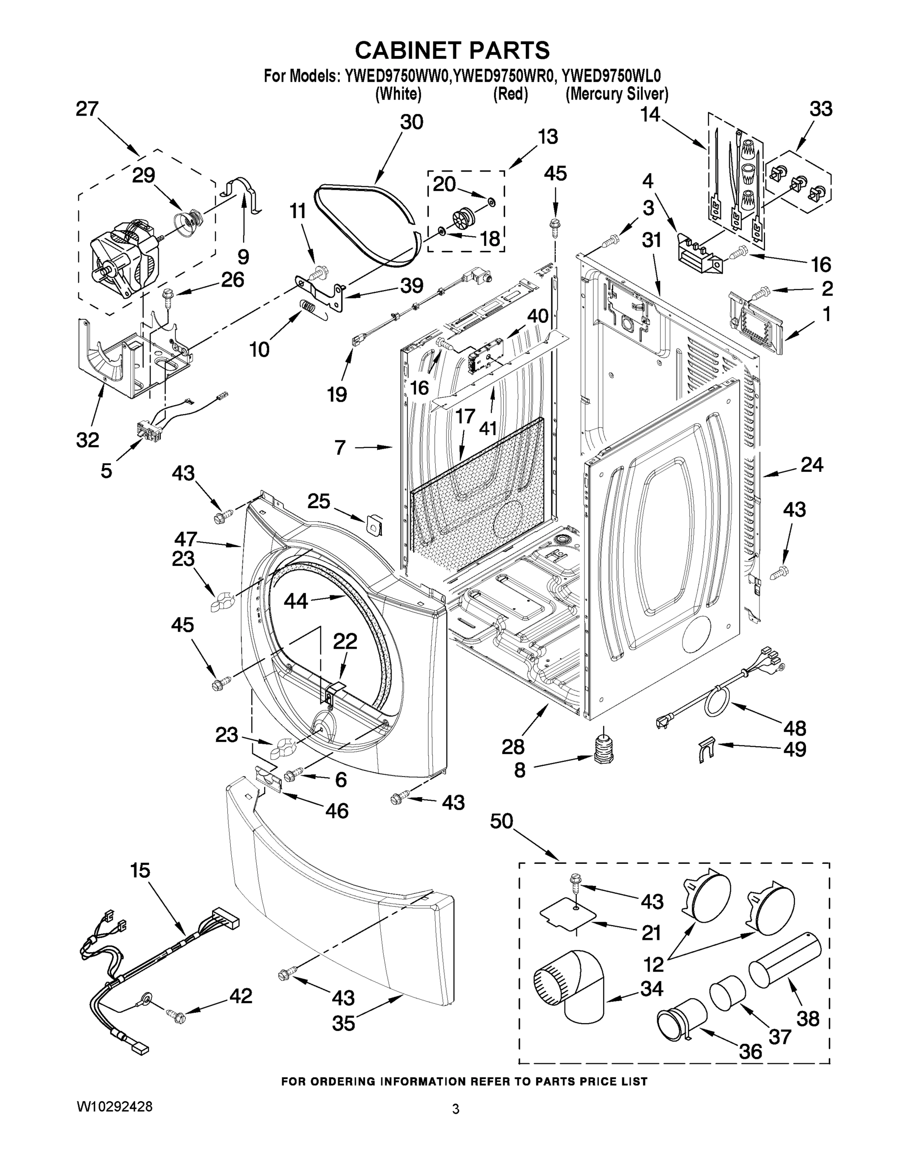 02 - CABINET PARTS