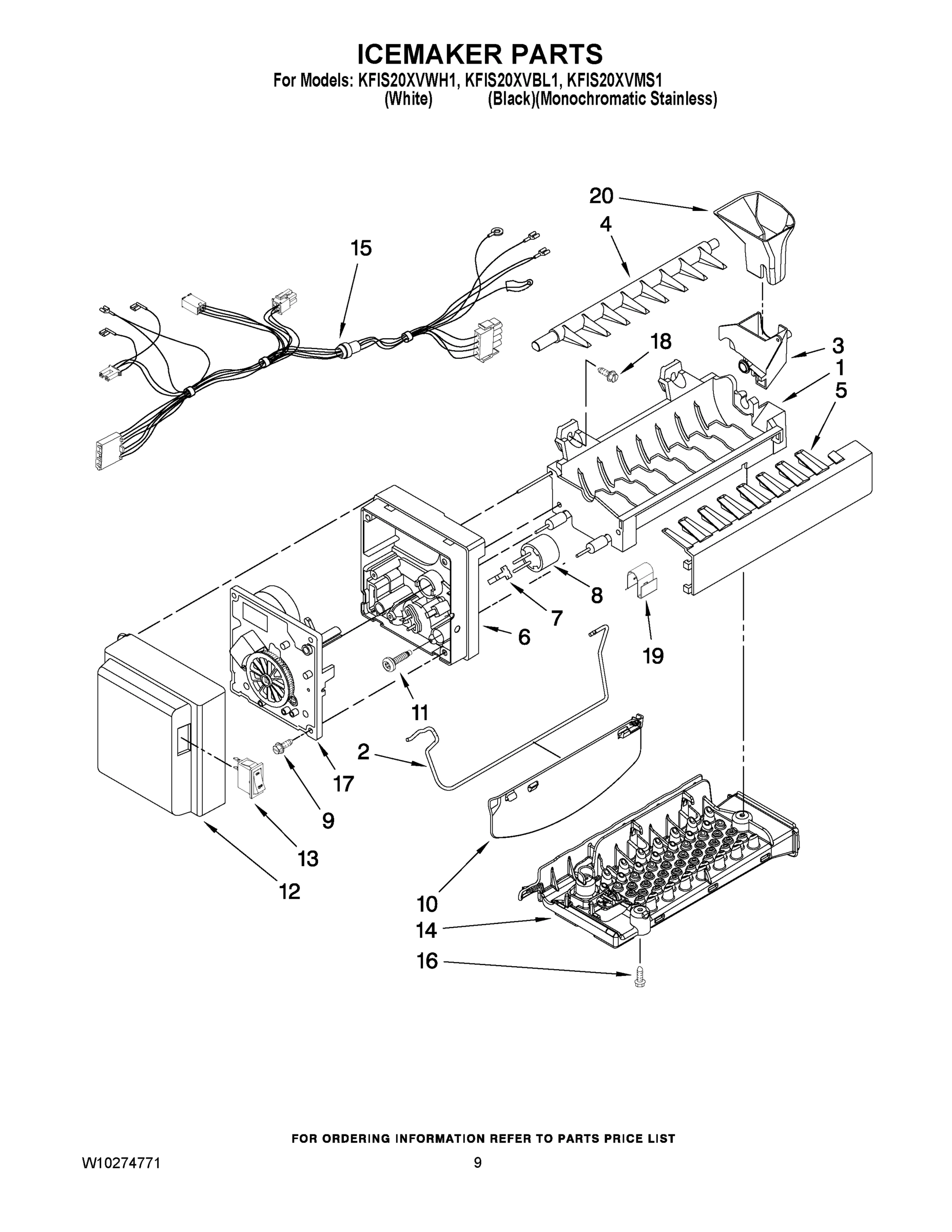 05 - ICEMAKER PARTS