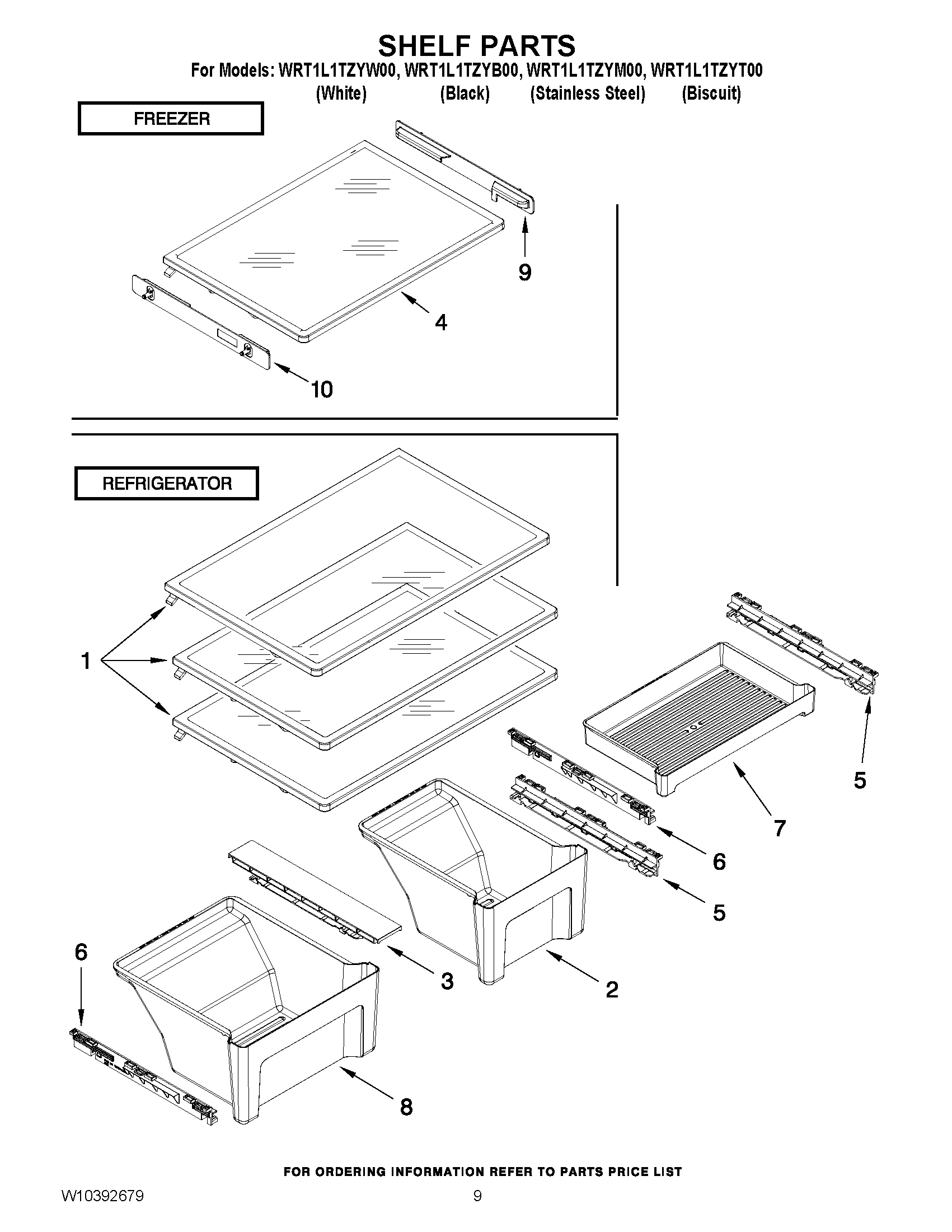 05 - SHELF PARTS