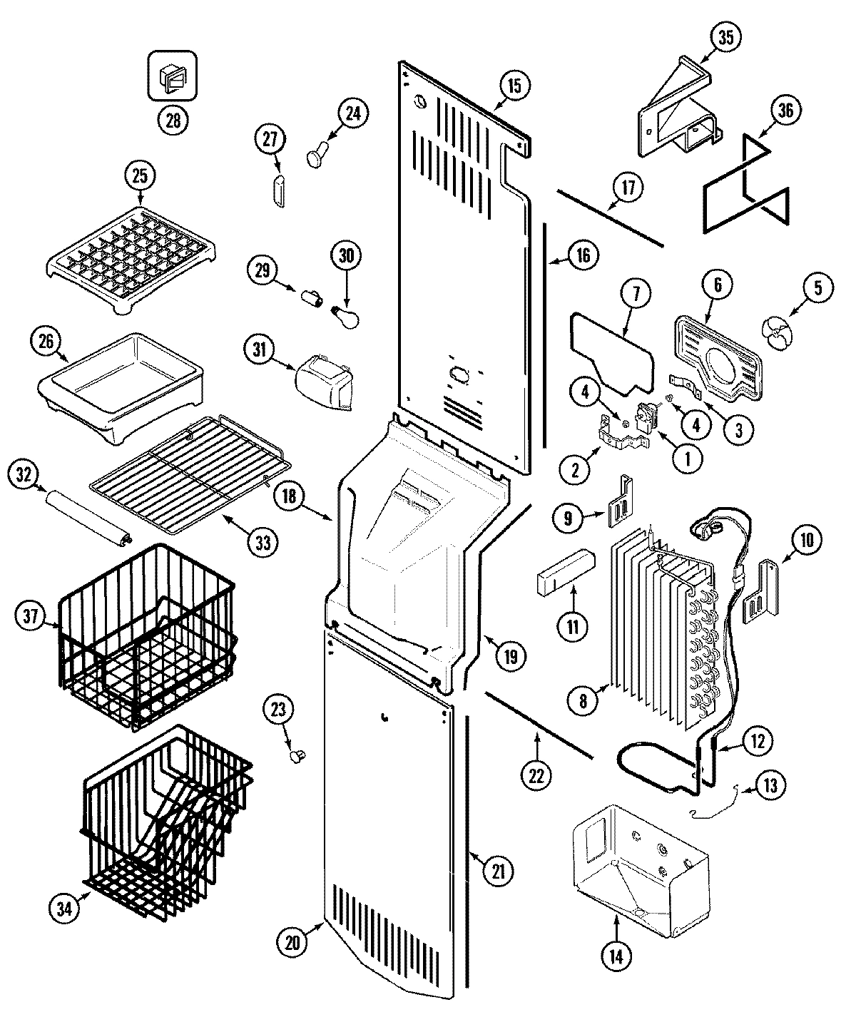 03 - FREEZER COMPARTMENT