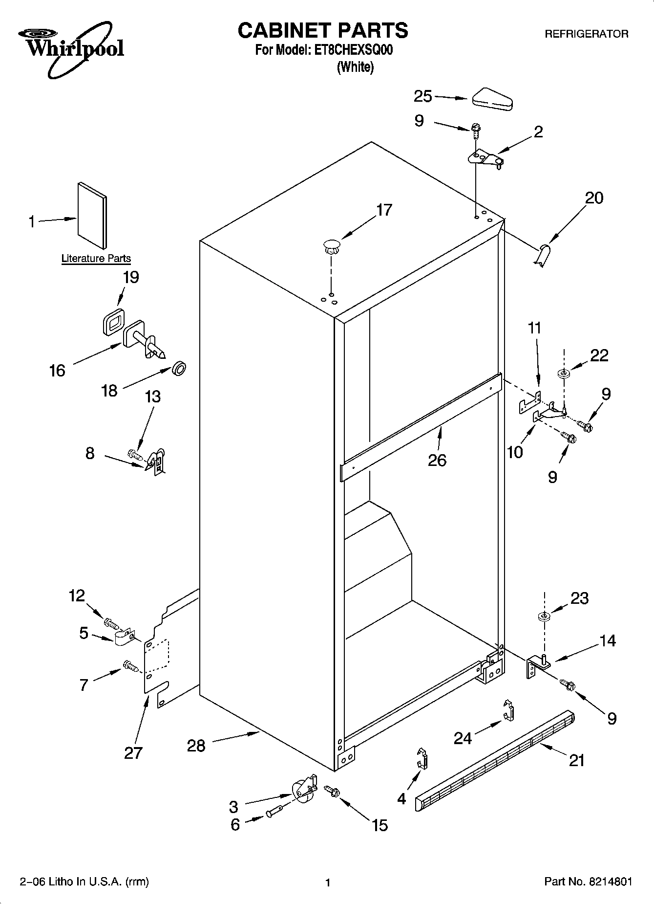 01 - CABINET PARTS