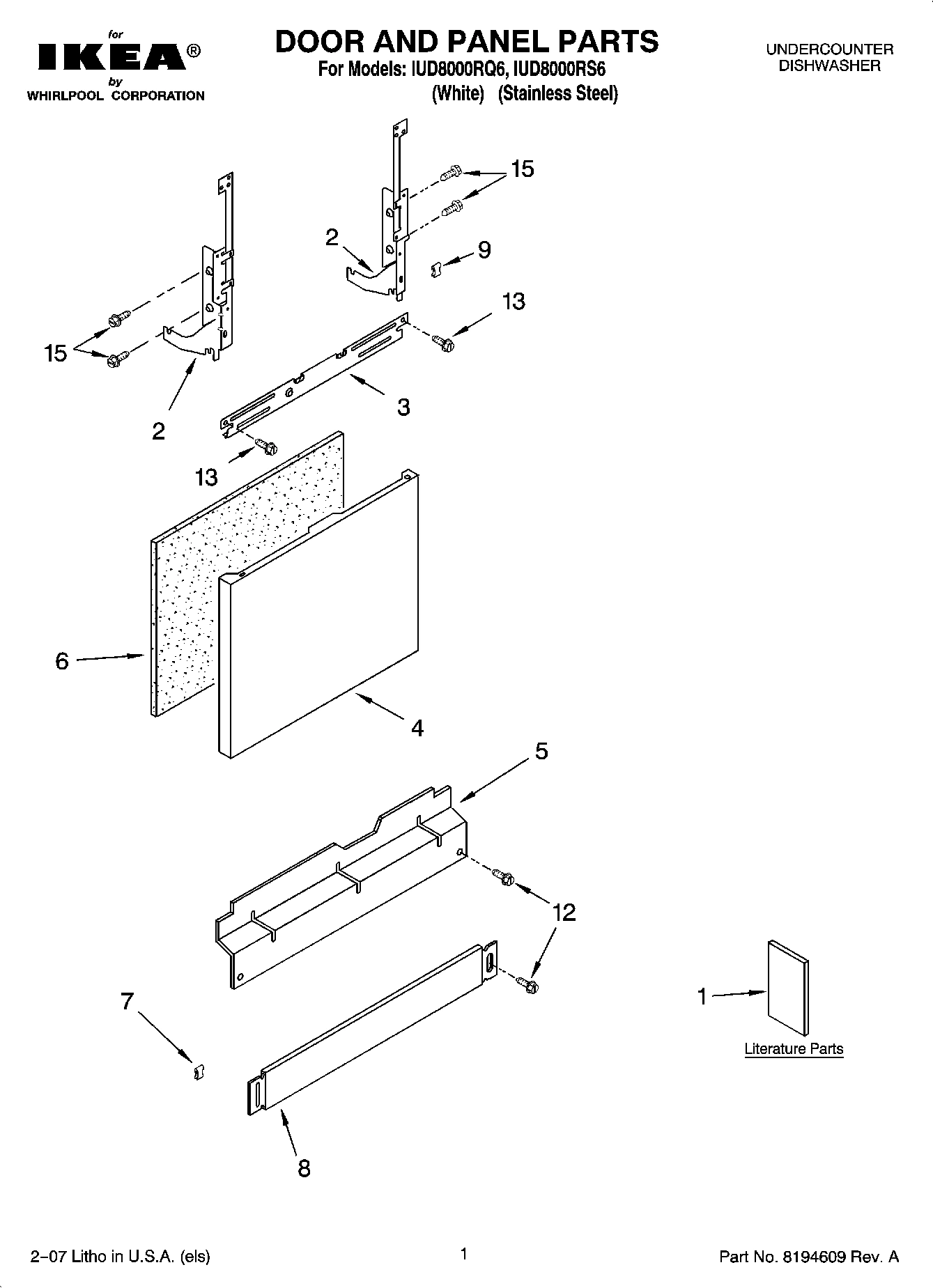 01 - DOOR AND PANEL PARTS