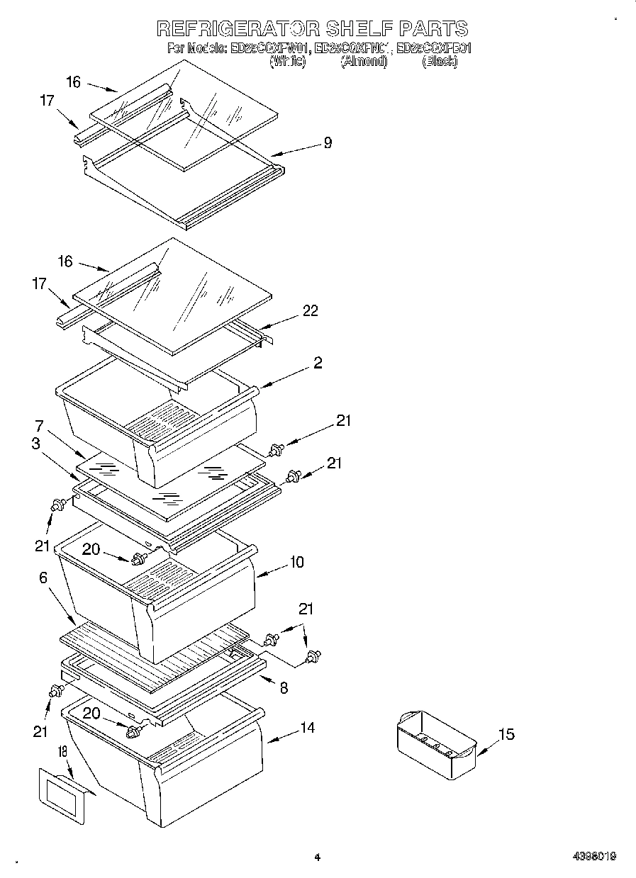 03 - REFRIGERATOR SHELF