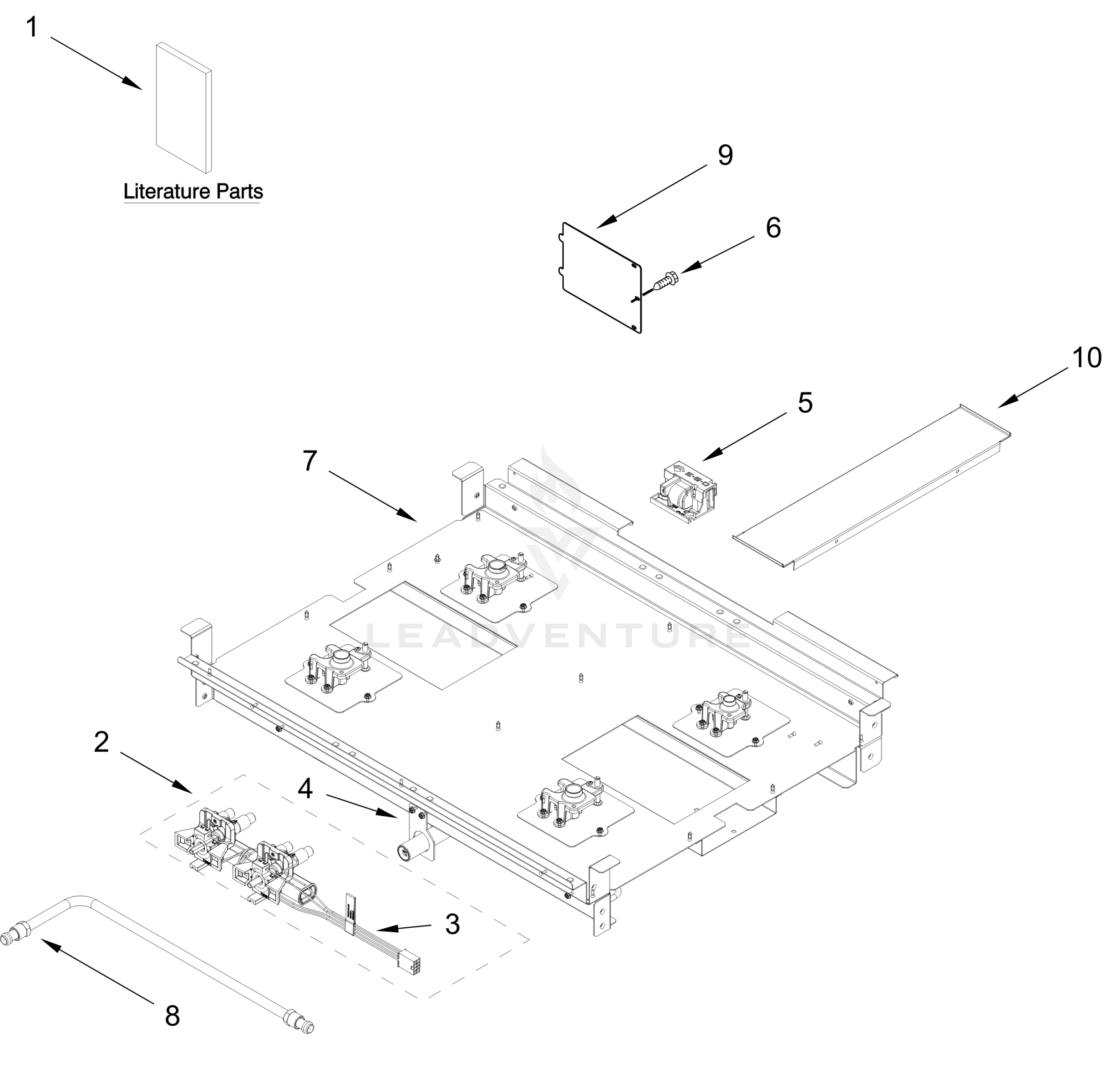 BURNER BOX PARTS