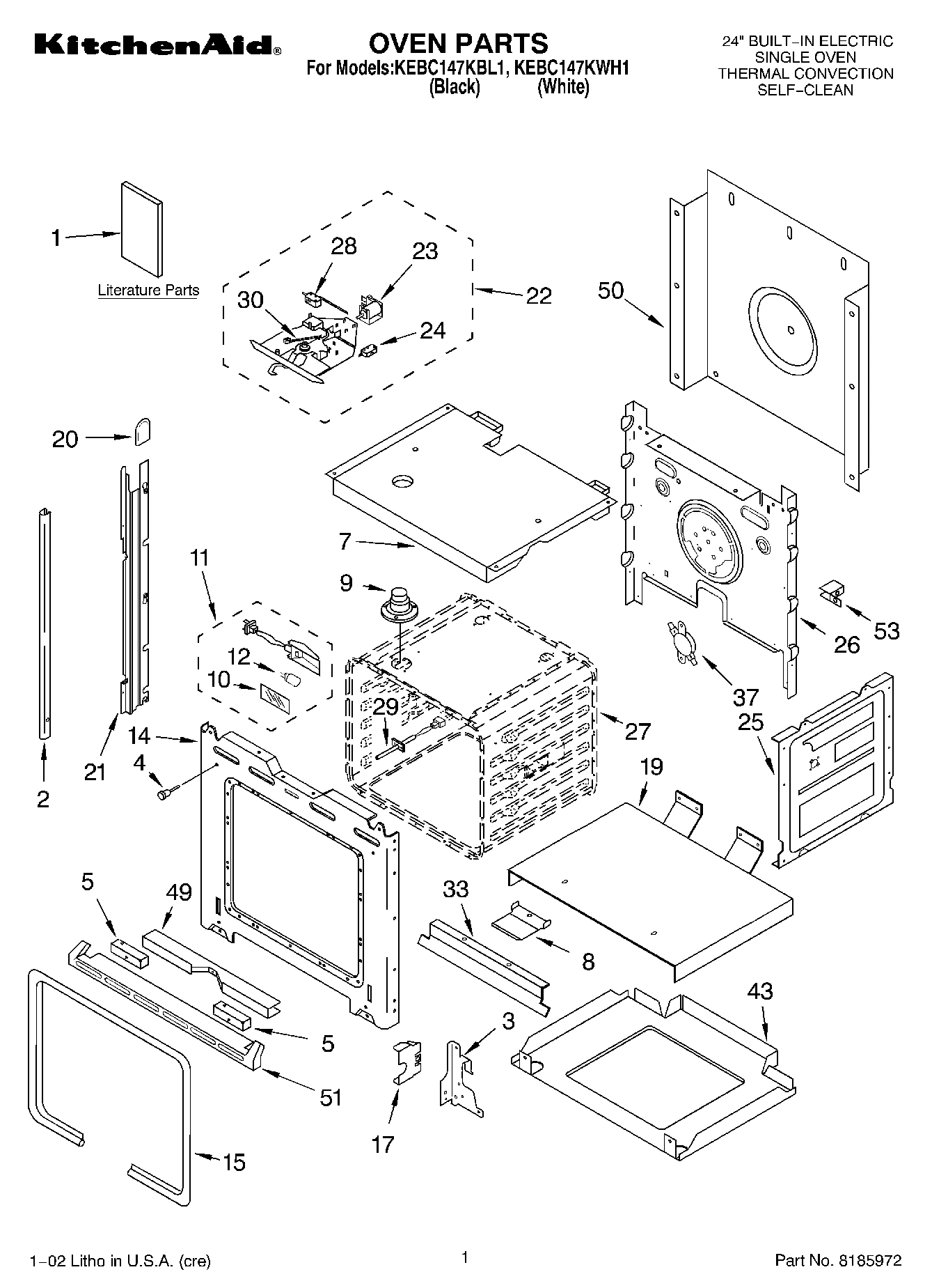 01 - OVEN, LITERATURE