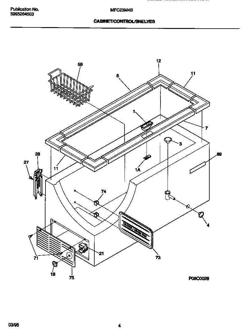 03 - CABINET/CONTROL/SHELVES