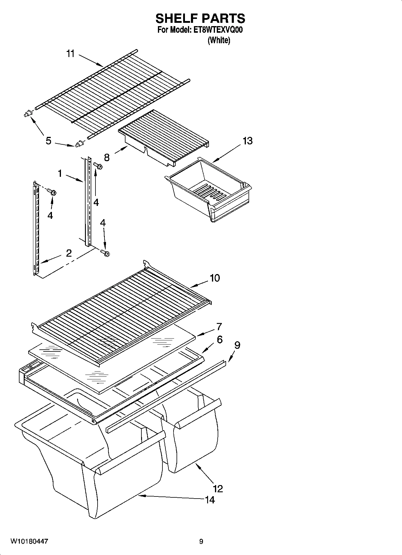 05 - SHELF PARTS, OPTIONAL PARTS