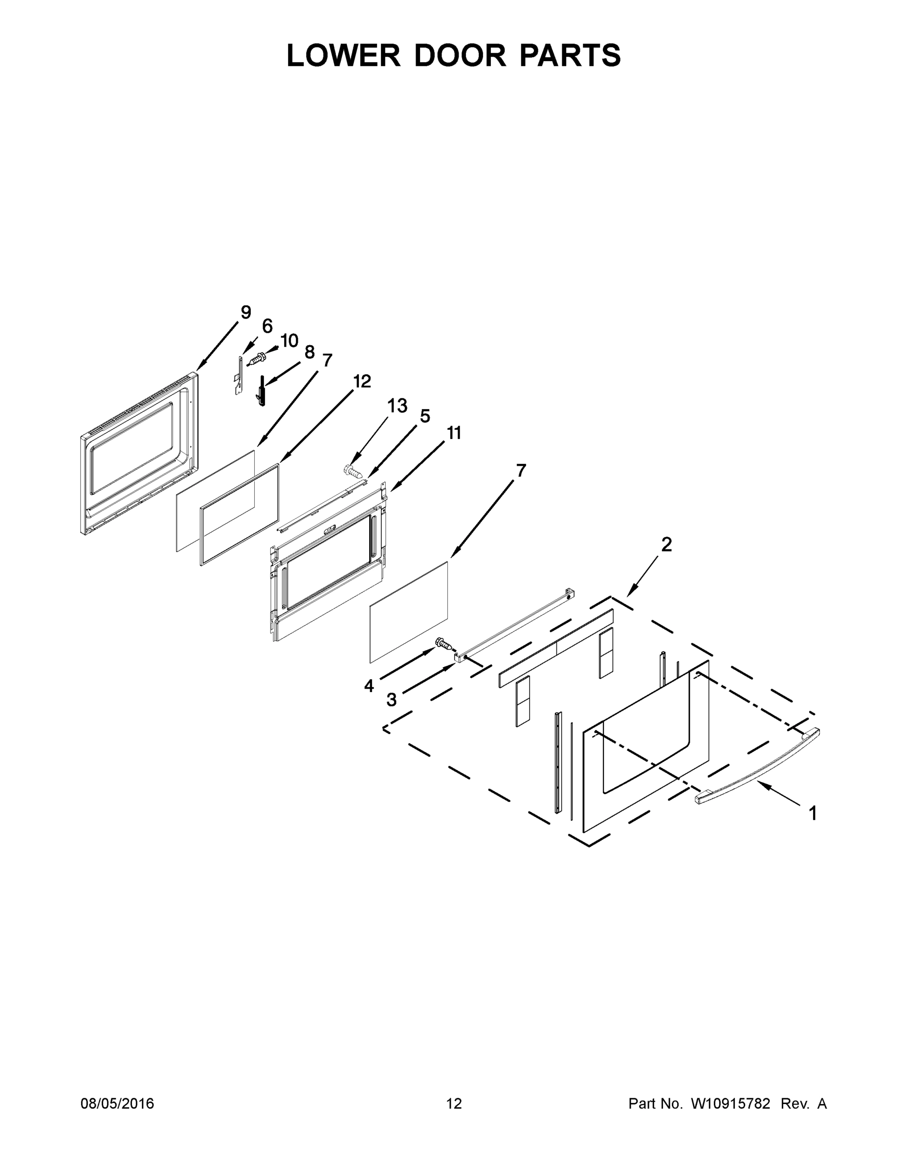 07 - LOWER DOOR PARTS