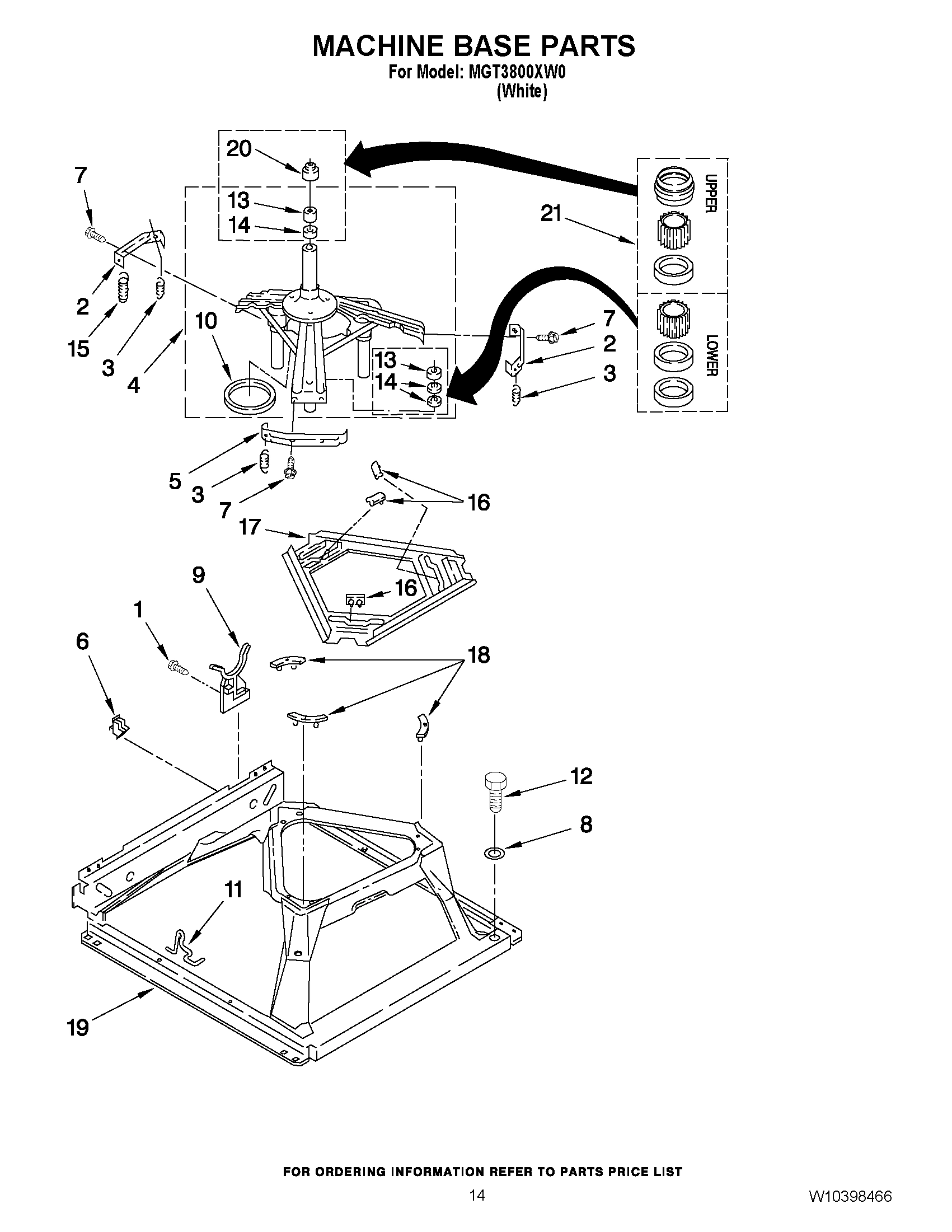 09 - MACHINE BASE PARTS