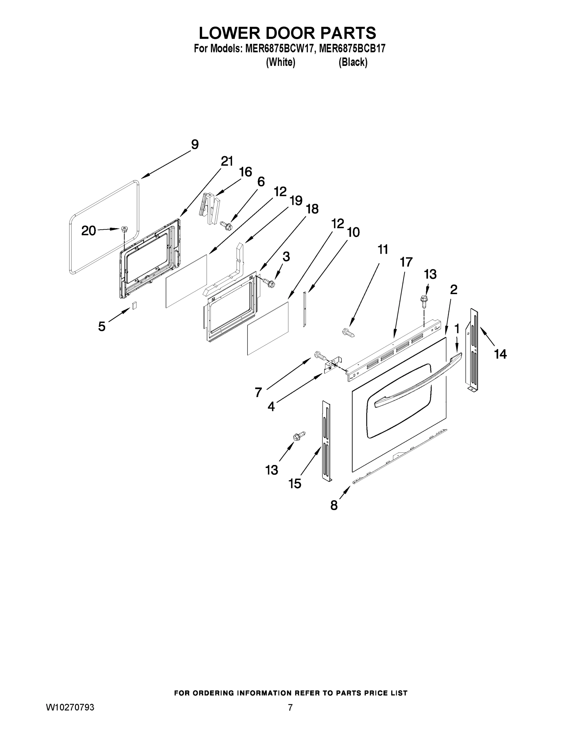 05 - LOWER DOOR PARTS