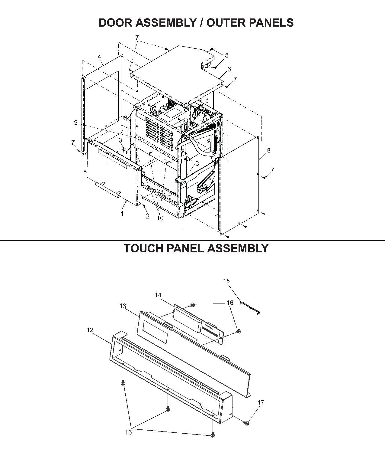 Door Assembly / OUTER PANELS