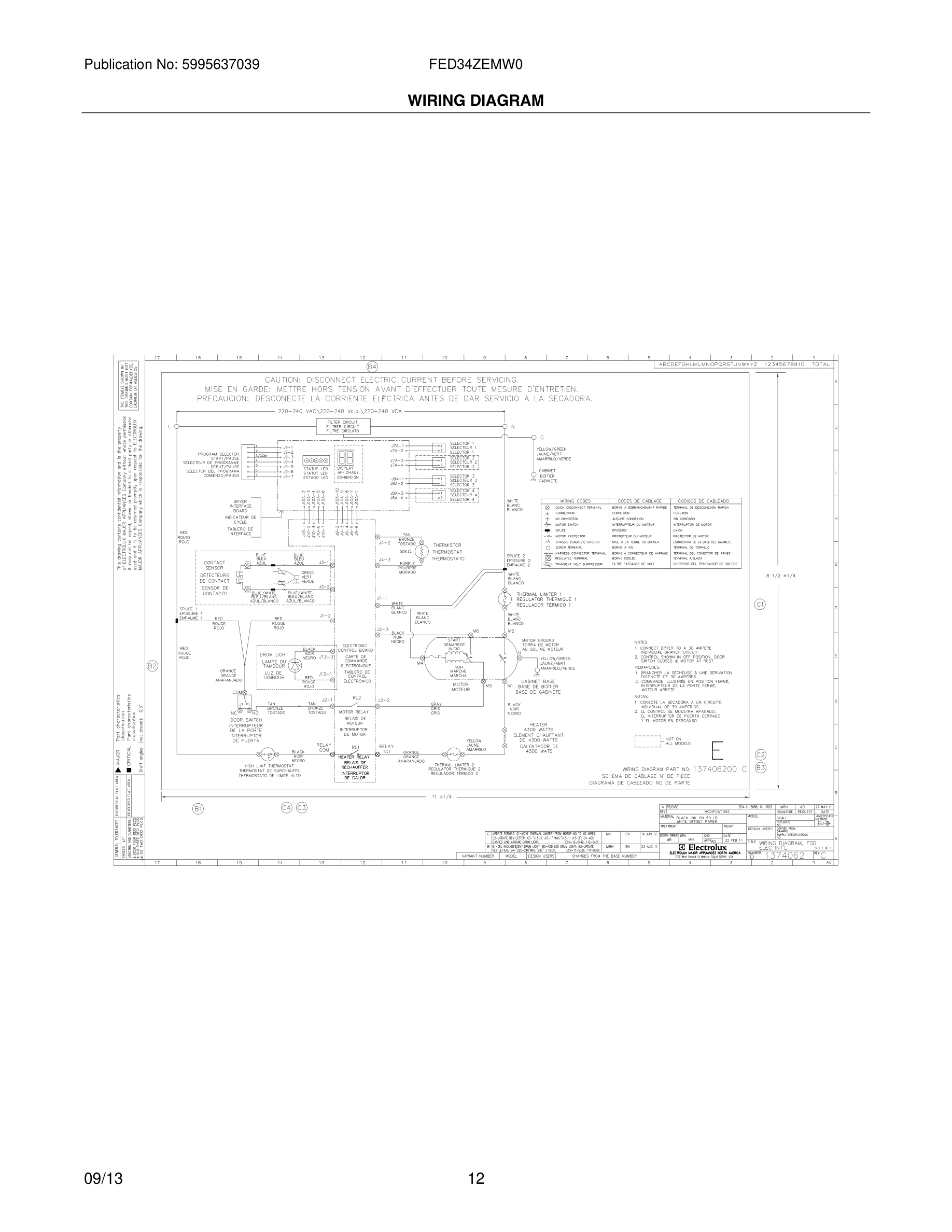 12 - WIRING DIAGRAM