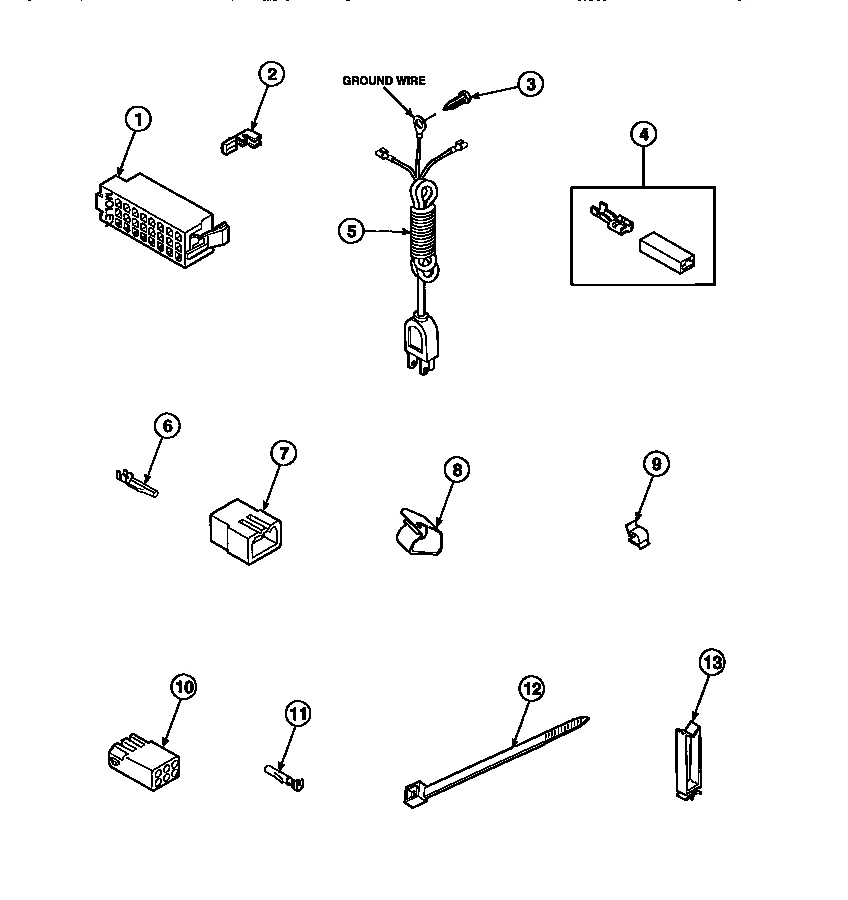 23 - POWER CORD AND TERMINALS