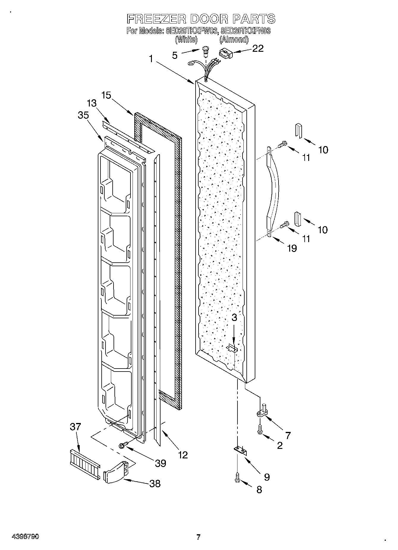 05 - FREEZER DOOR