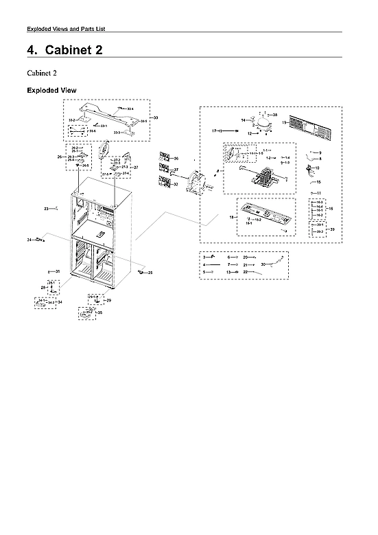 CABINET 2 PARTS