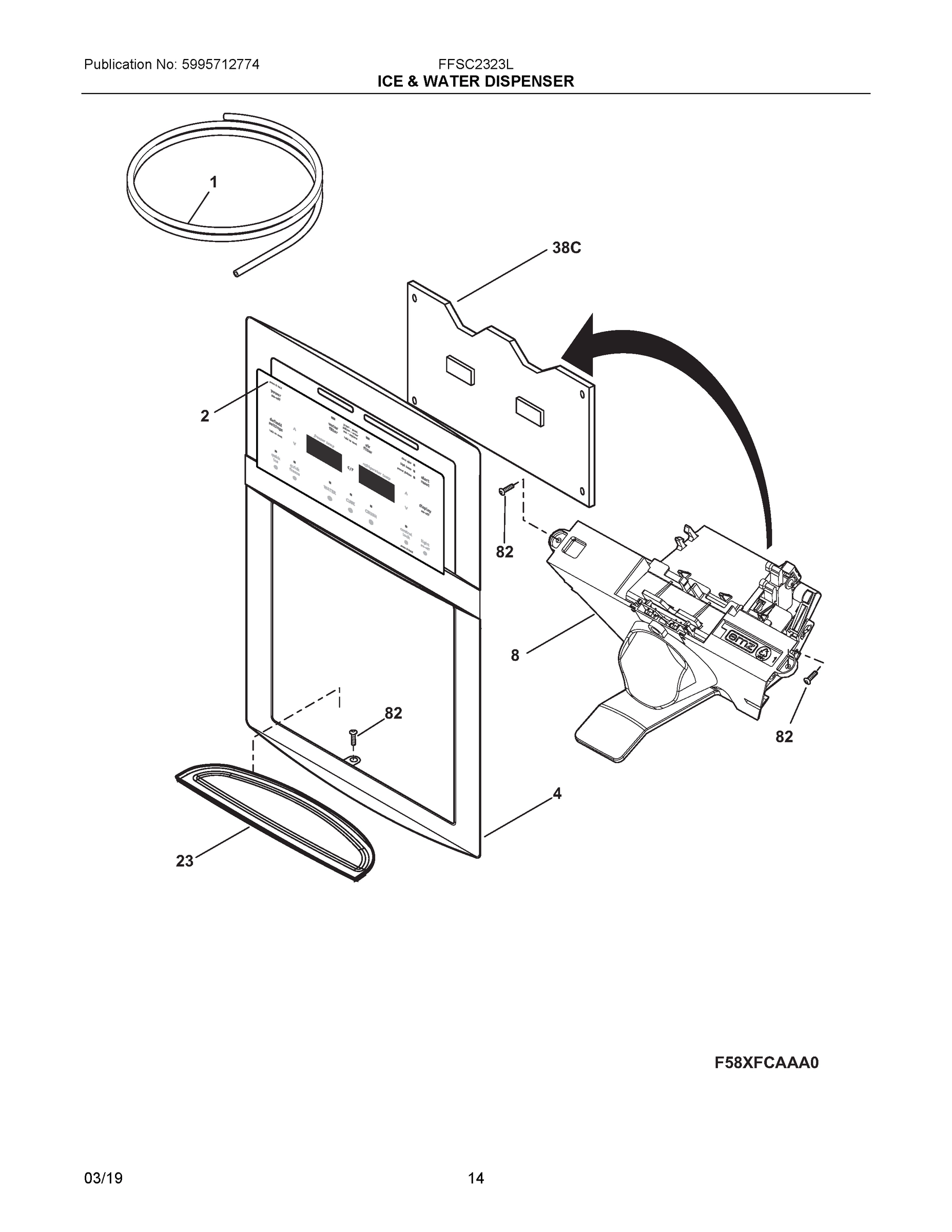 08 - ICE & WATER DISPENSER