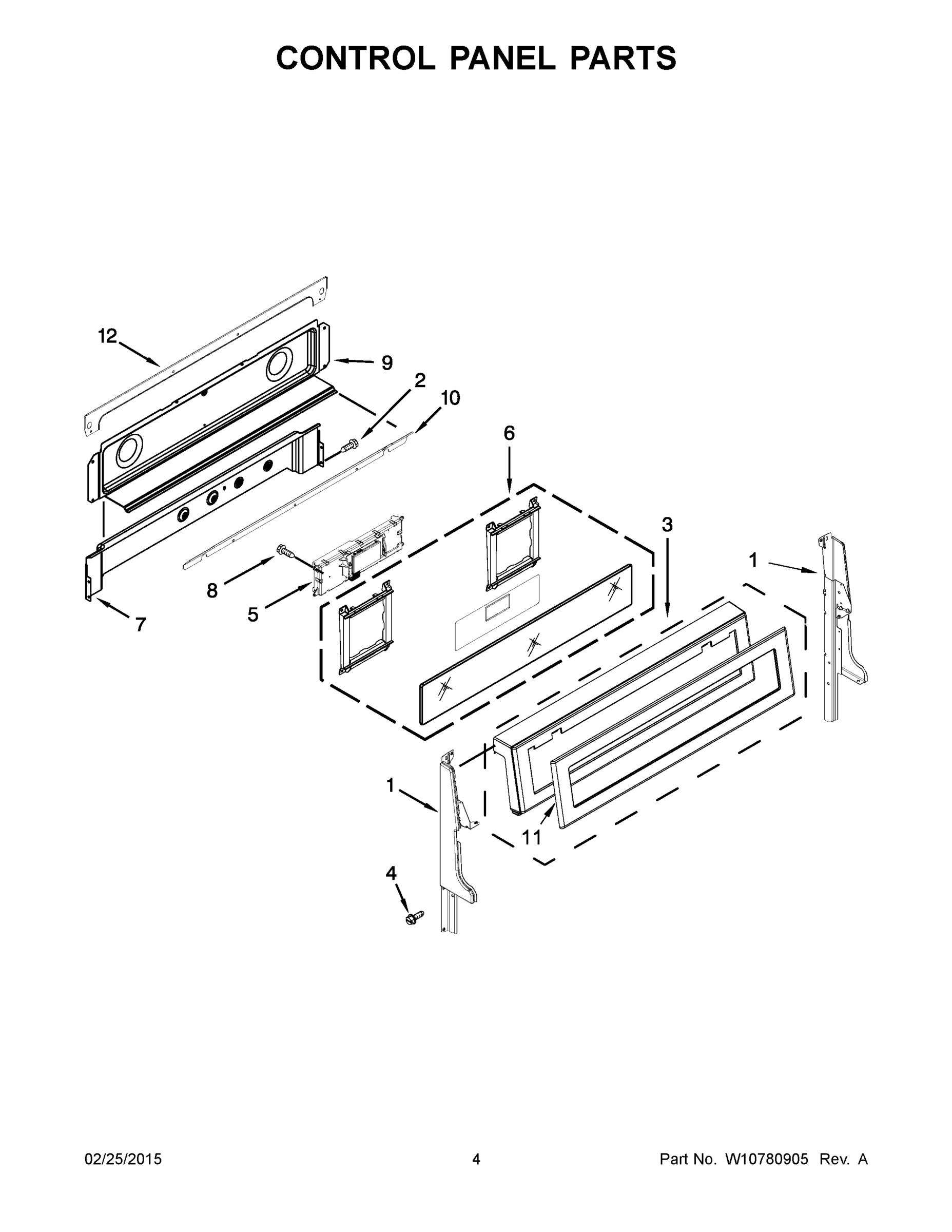 03 - CONTROL PANEL PARTS