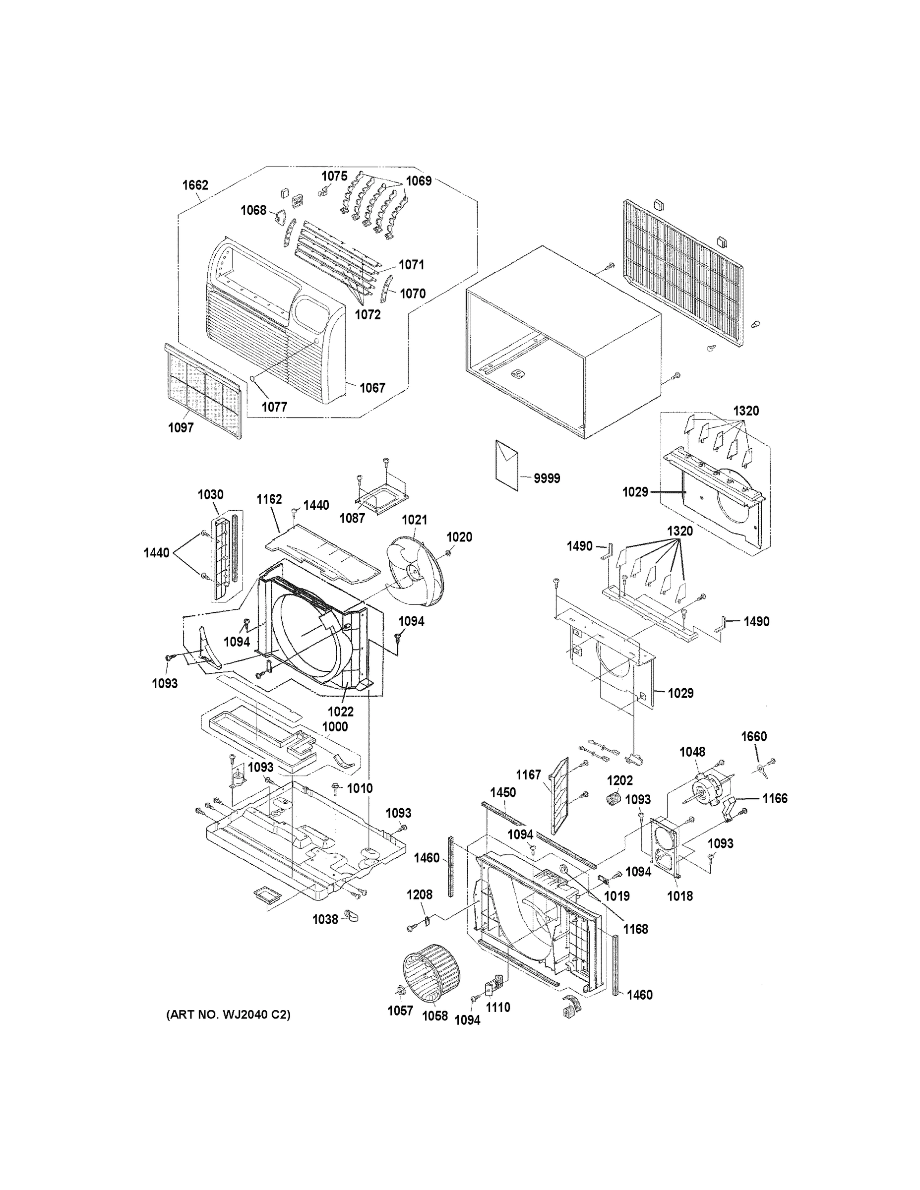 GRILLE & CHASSIS PARTS