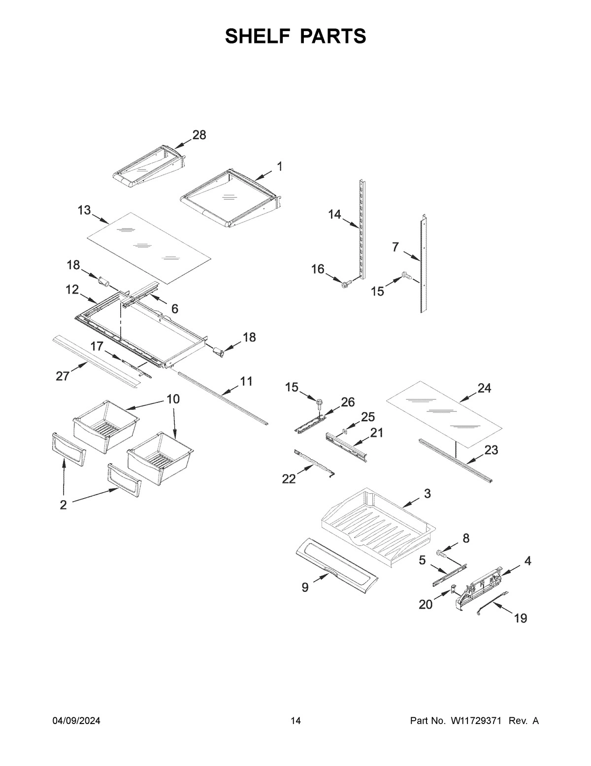 08 - SHELF PARTS