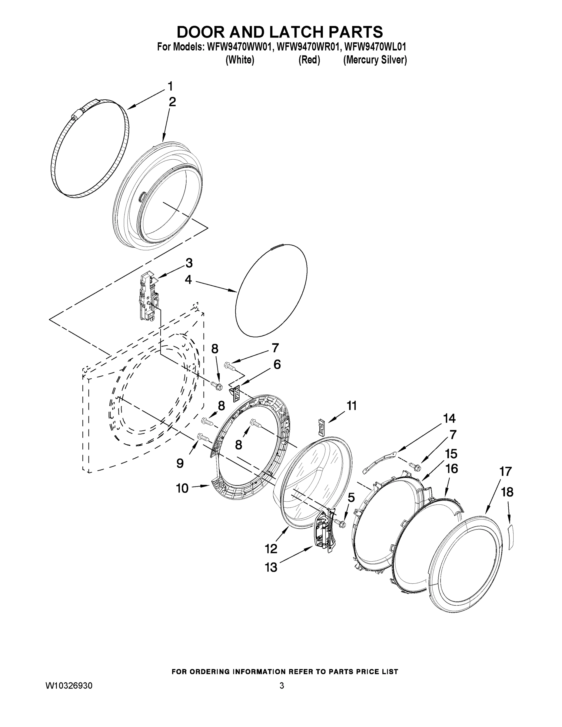 02 - DOOR AND LATCH PARTS