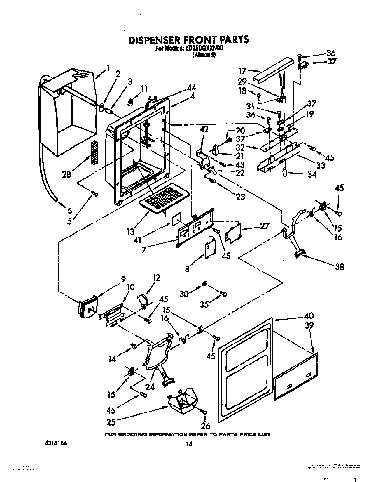 09 - DISPENSER FRONT