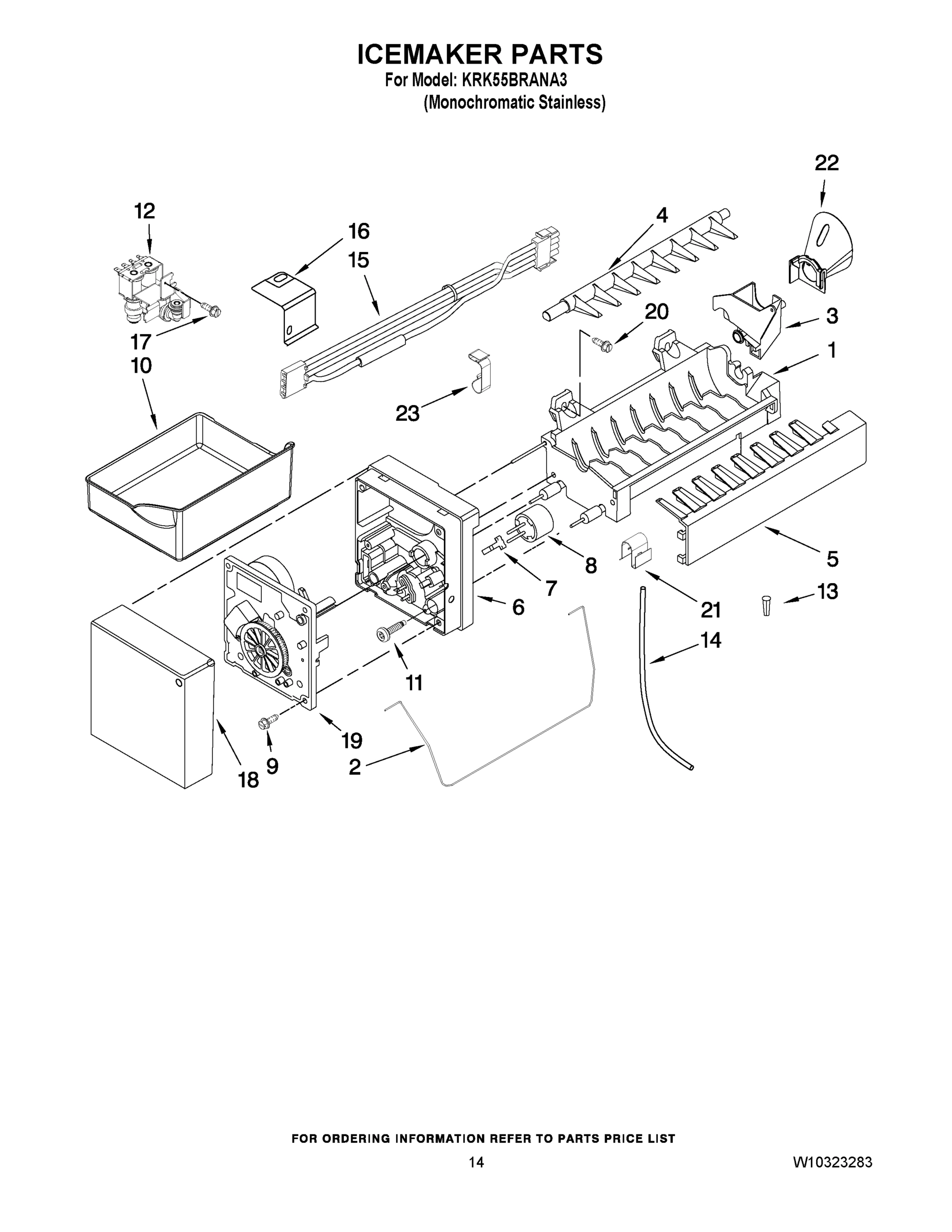 08 - ICEMAKER PARTS