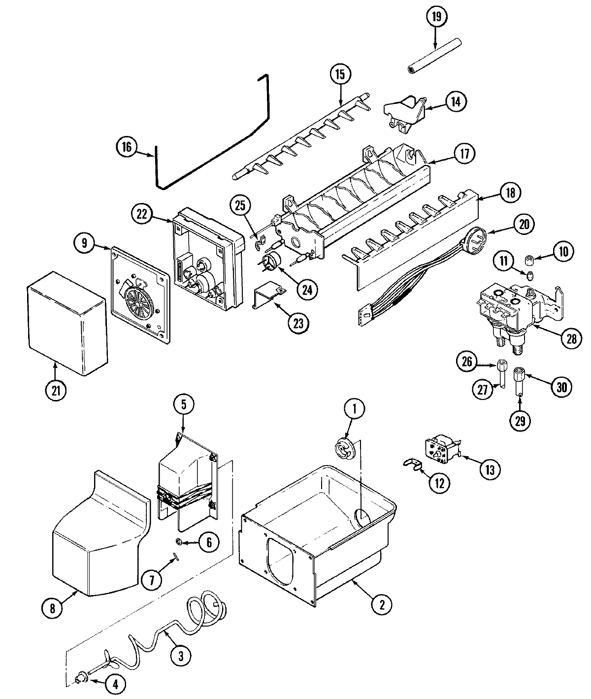 06 - ICE MAKER & BIN