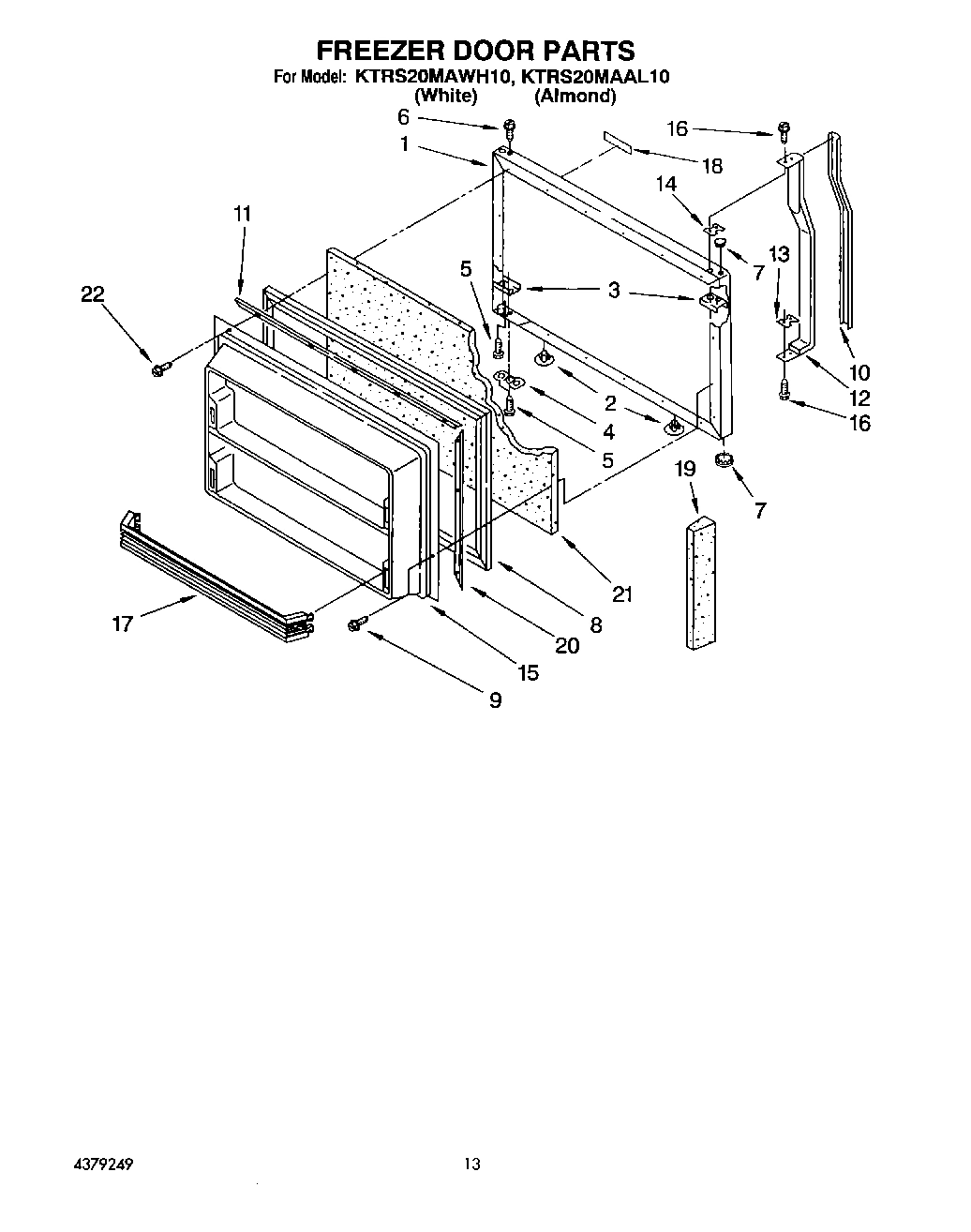 08 - FREEZER DOOR