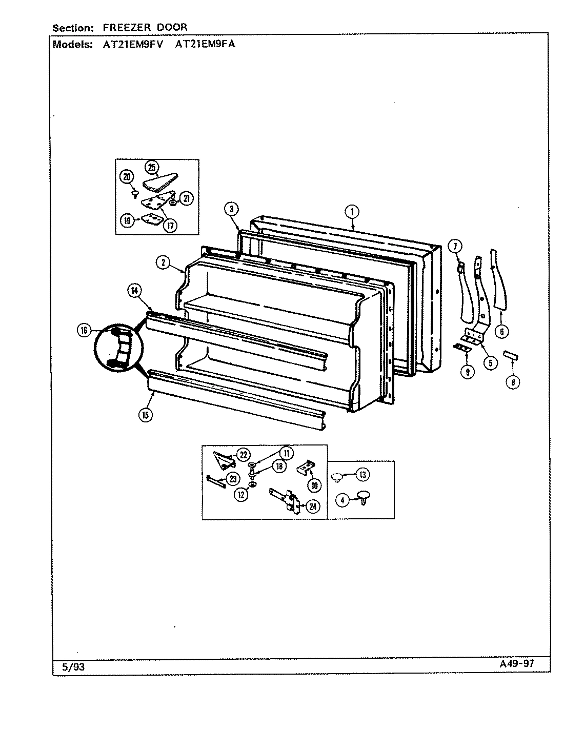 03 - FREEZER DOOR