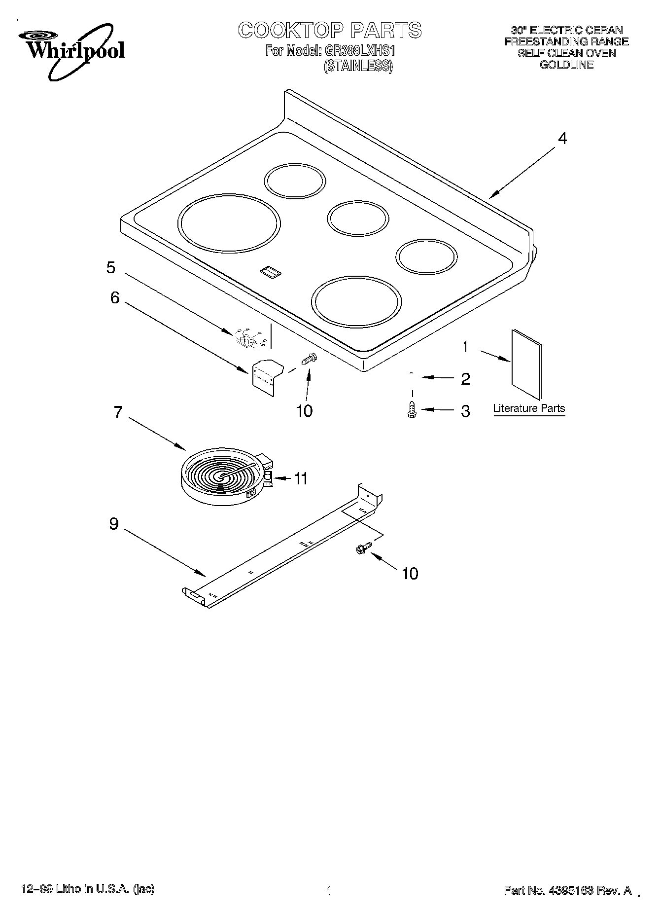 01 - COOKTOP, LITERATURE