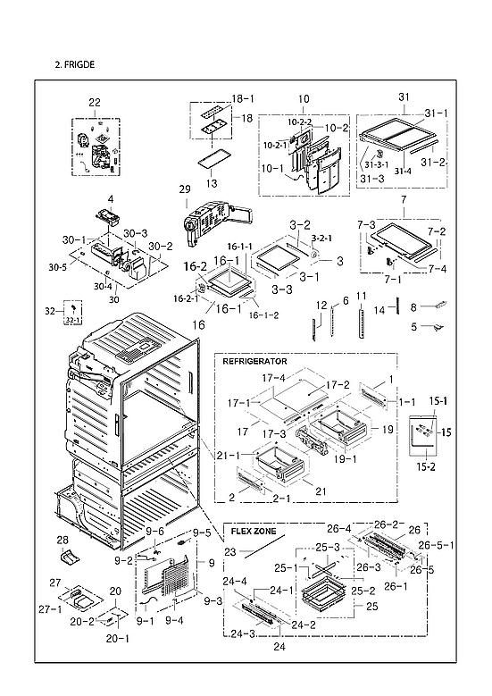 REFRIGERATOR PARTS