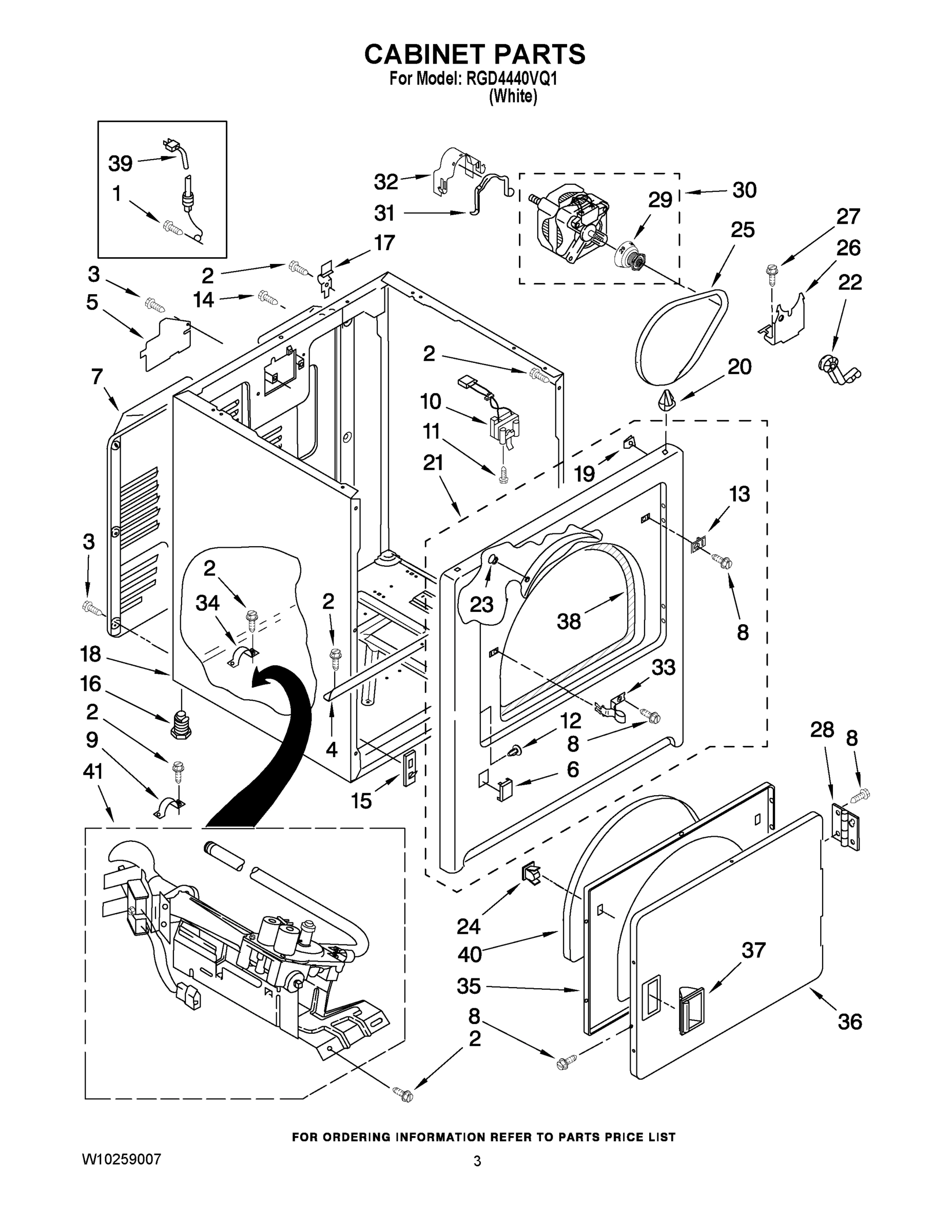 02 - CABINET PARTS