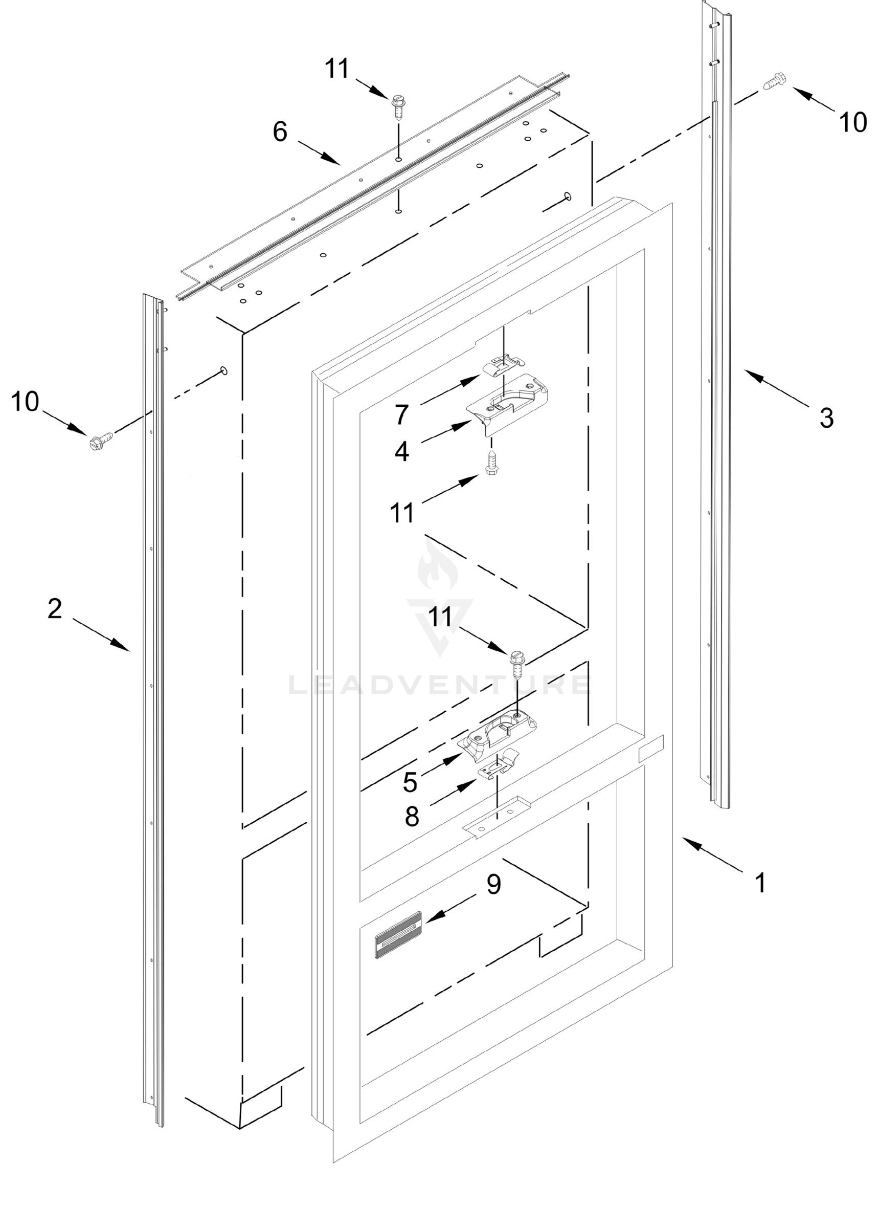CABINET TRIM PARTS