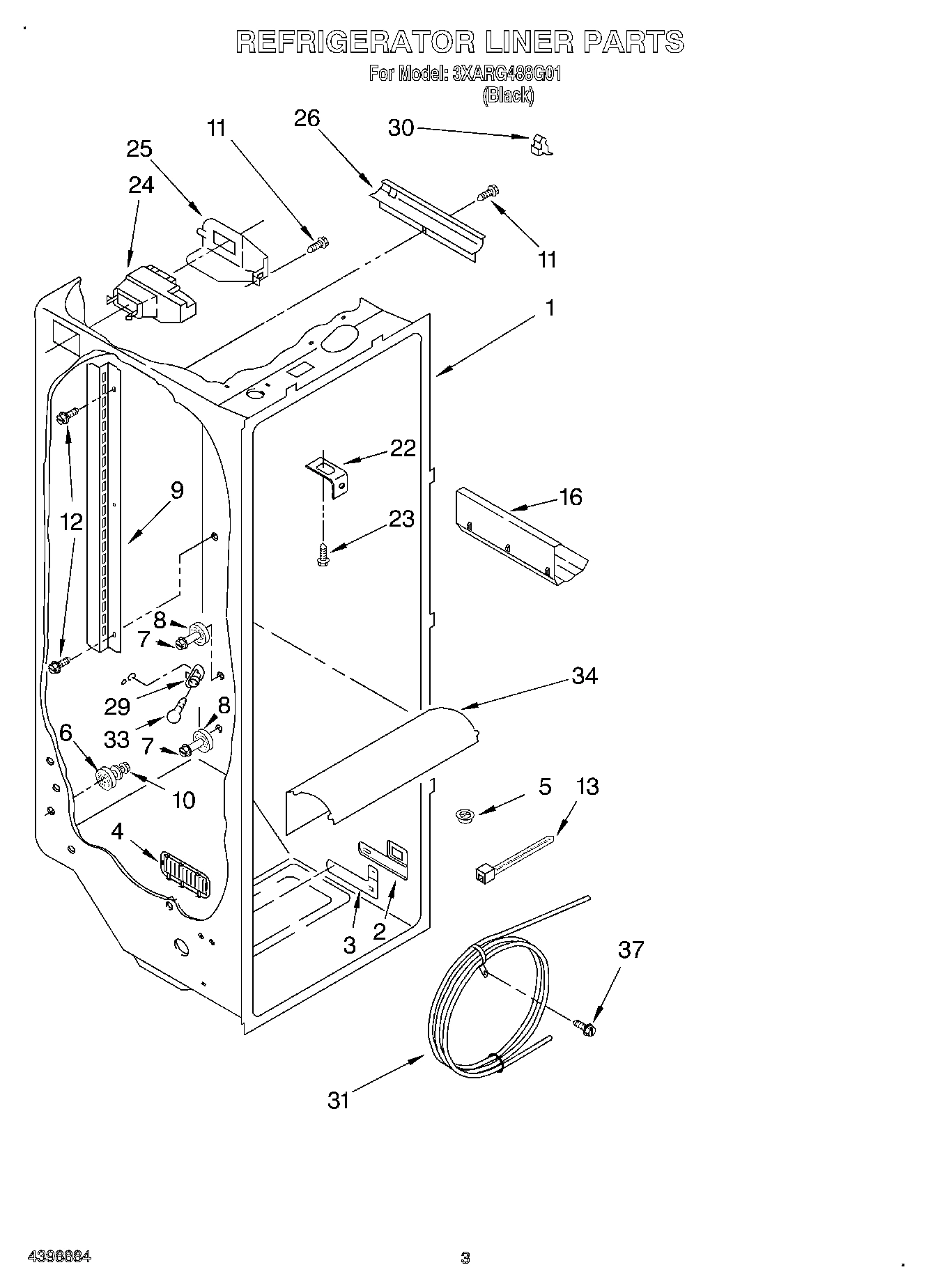 02 - REFRIGERATOR LINER