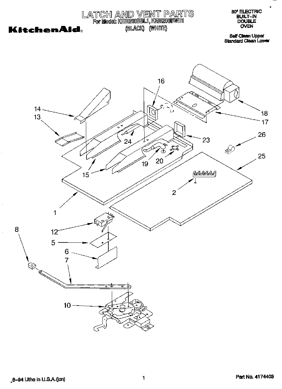01 - LATCH AND VENT, LITERATURE