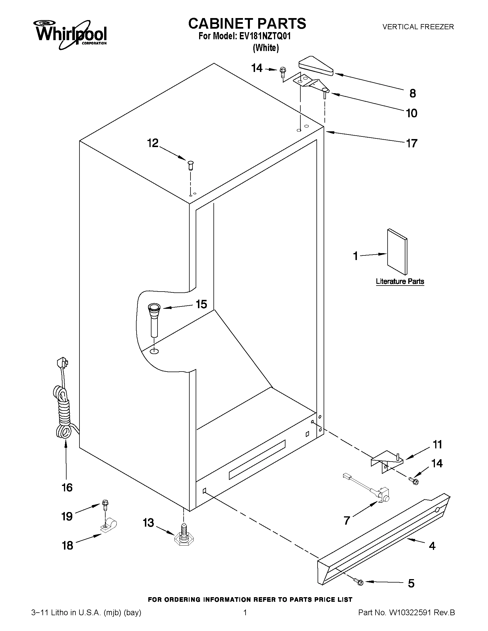 01 - CABINET PARTS