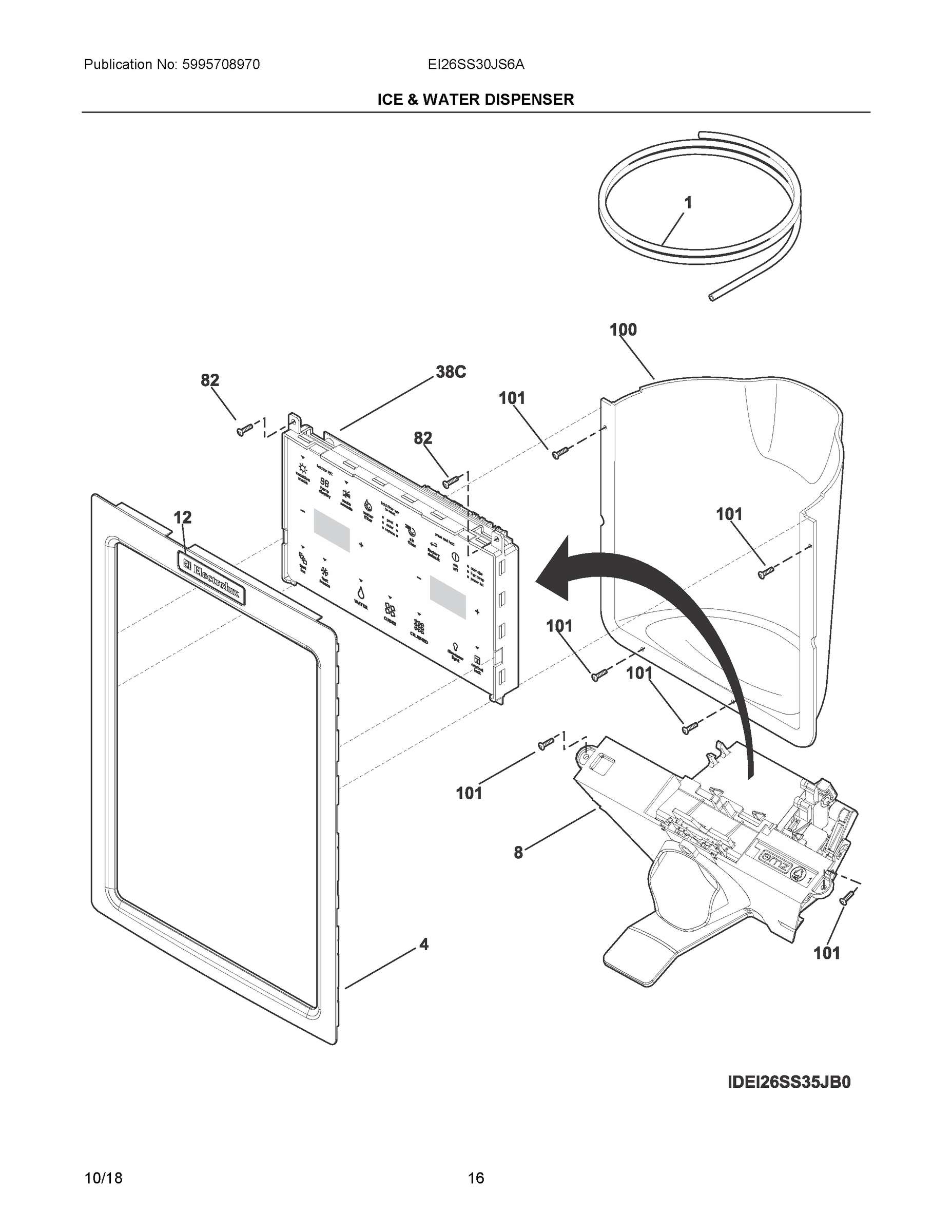 08 - ICE & WATER DISPENSER