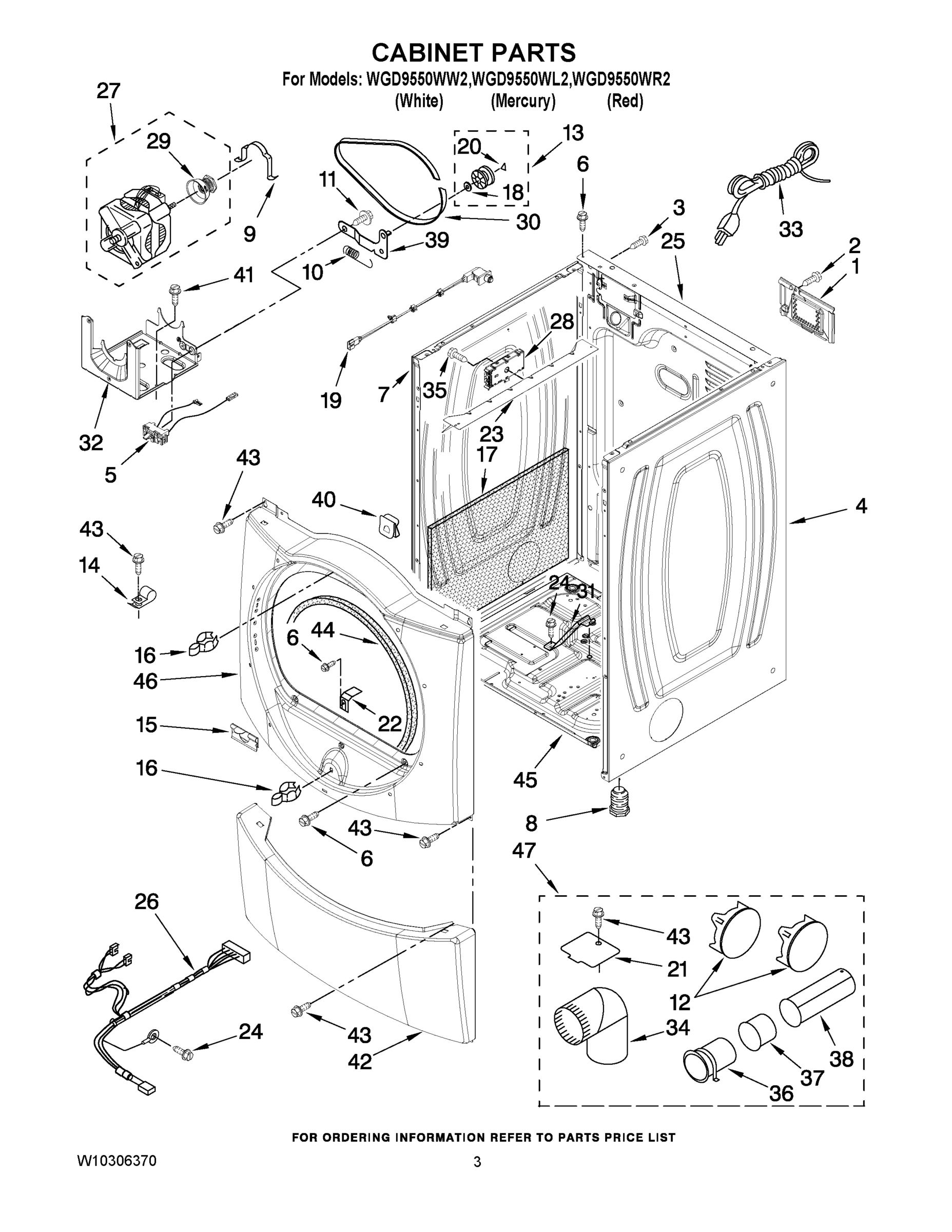 02 - CABINET PARTS