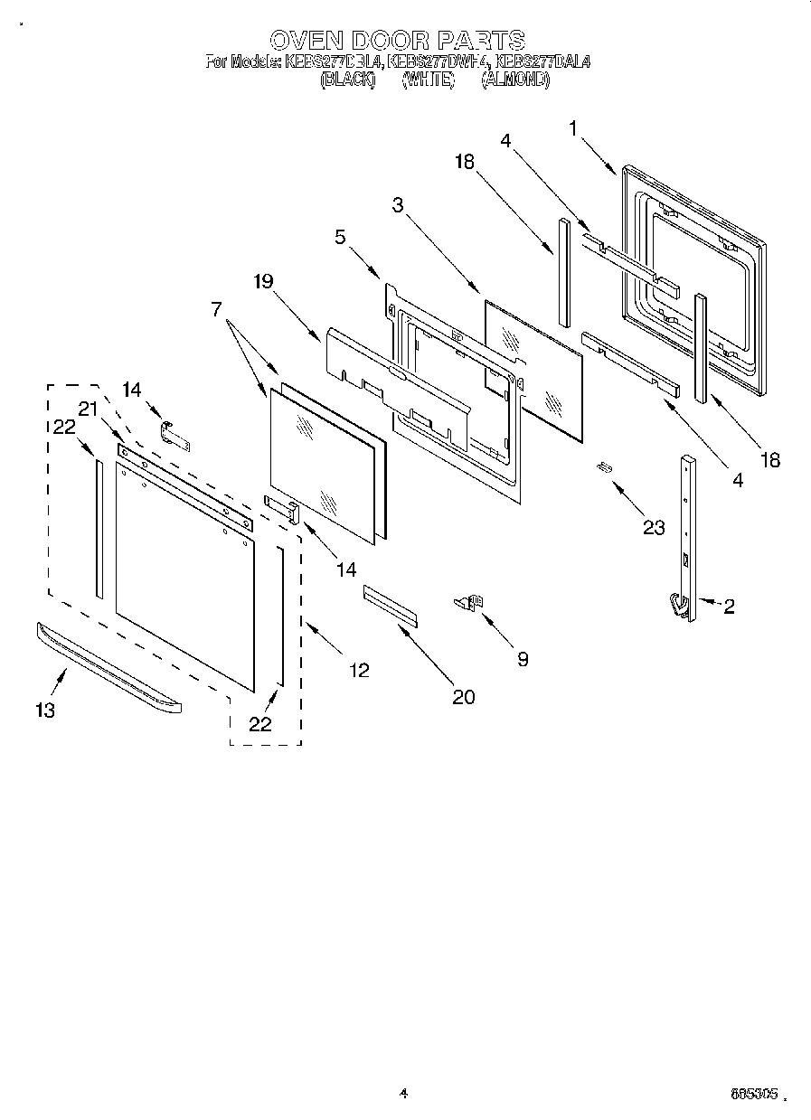 03 - OVEN DOOR