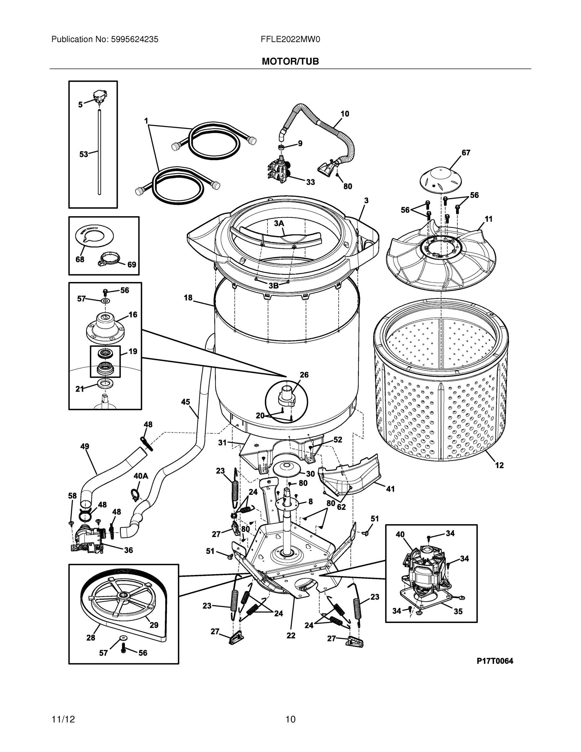 11 - MOTOR/TUB